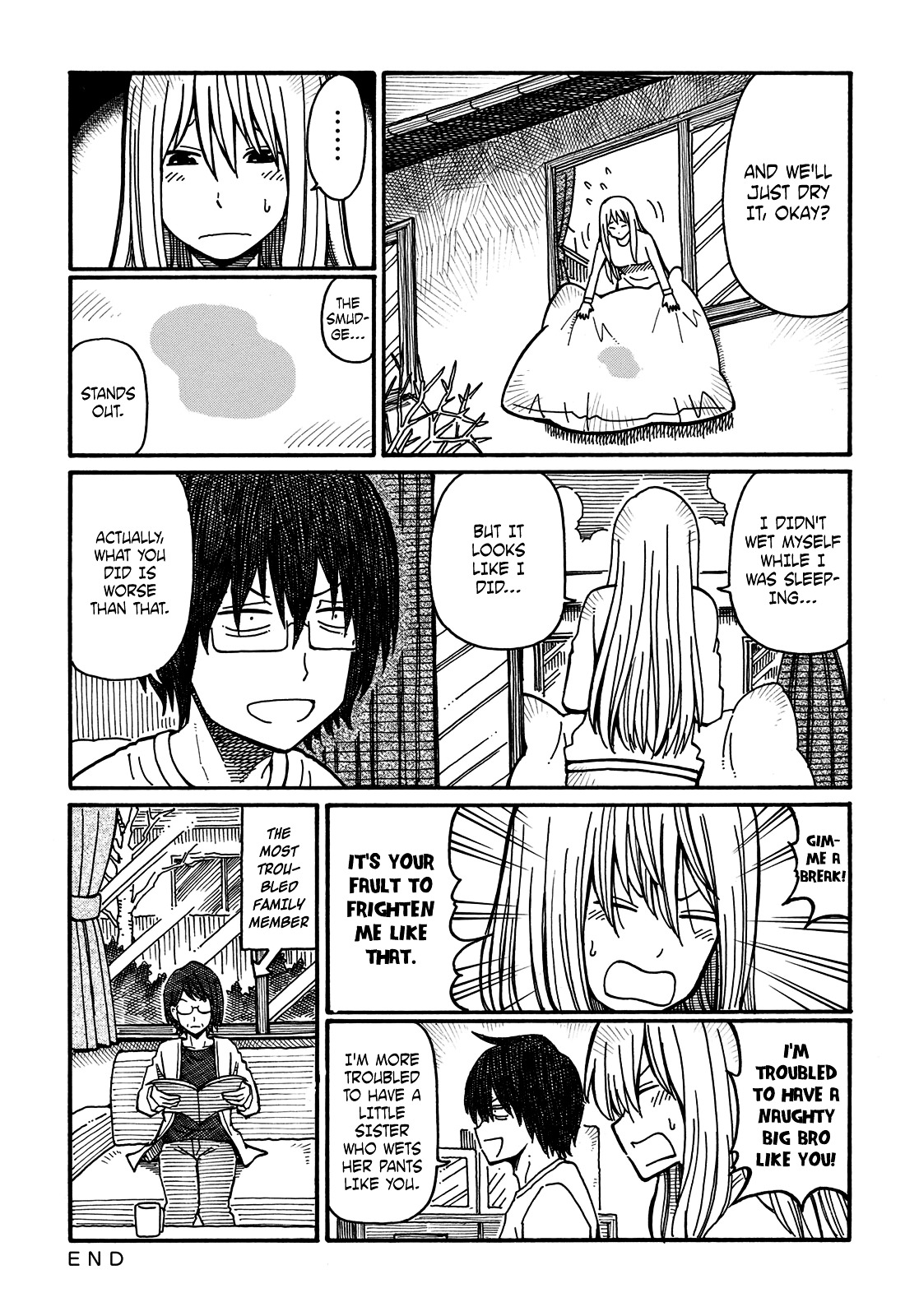 Hatarakanai Futari (The Jobless Siblings) Chapter 39 page 4 - Chapter 39 : Who Is Most Troubled?
