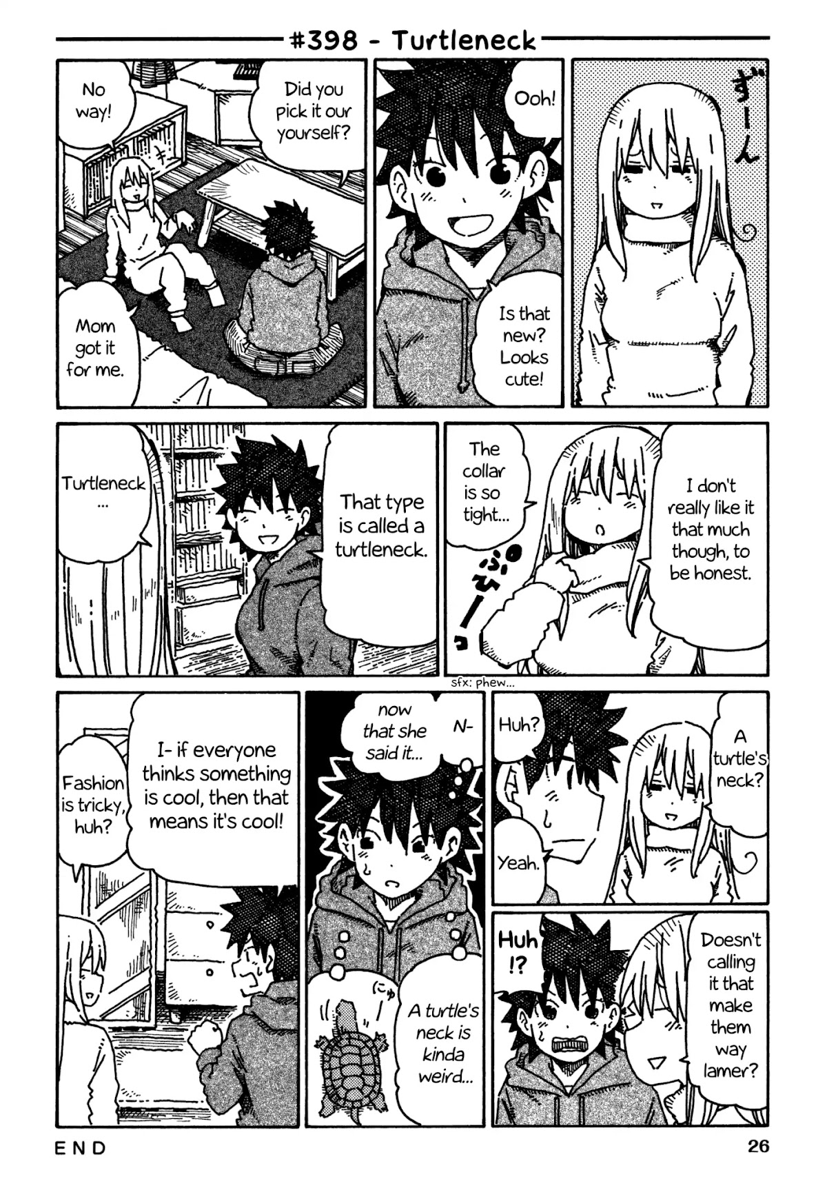 Hatarakanai Futari (The Jobless Siblings) Chapter 398 page 1 - Chapter 398: Turtleneck