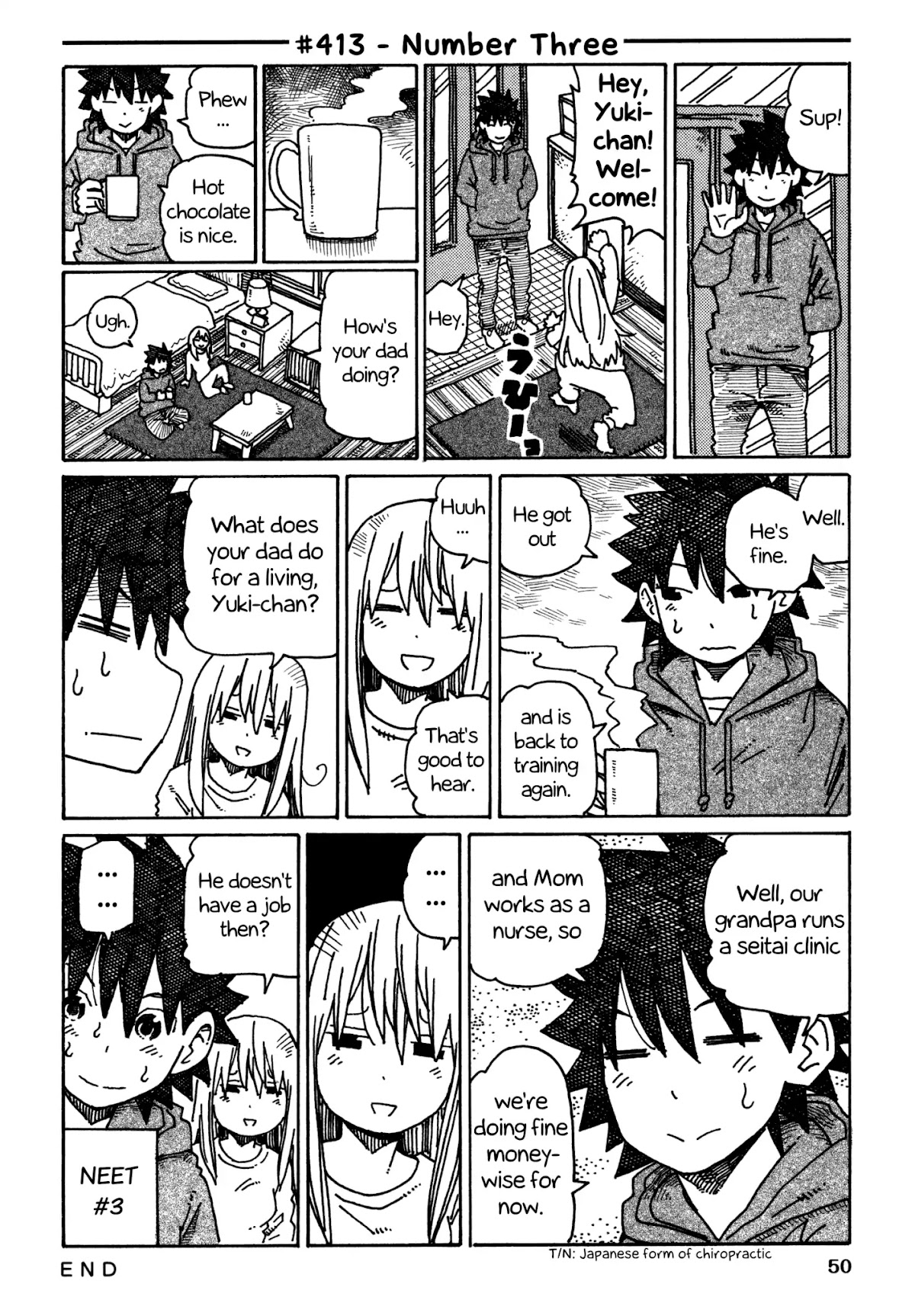 Hatarakanai Futari (The Jobless Siblings) Chapter 413 page 1 - Chapter 413: Number Three