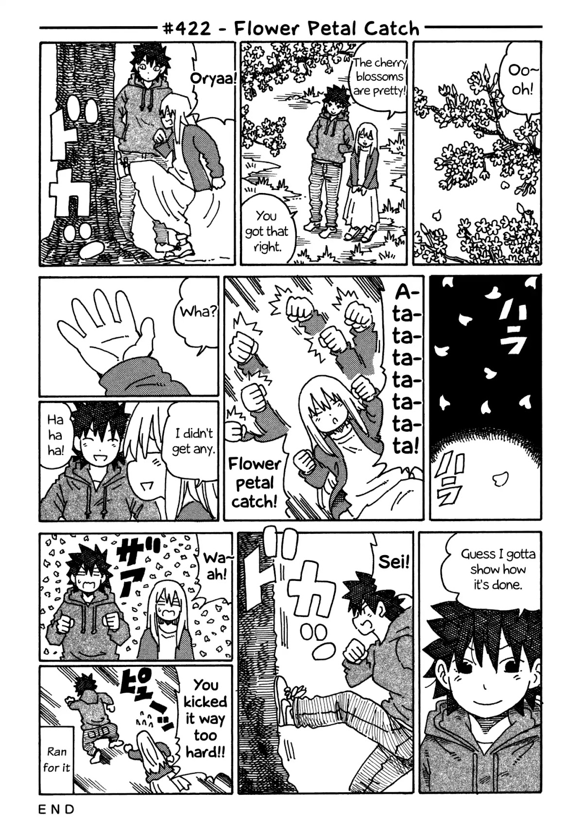 Hatarakanai Futari (The Jobless Siblings) Chapter 422 page 1 - Chapter 422: Flower Petal Catch