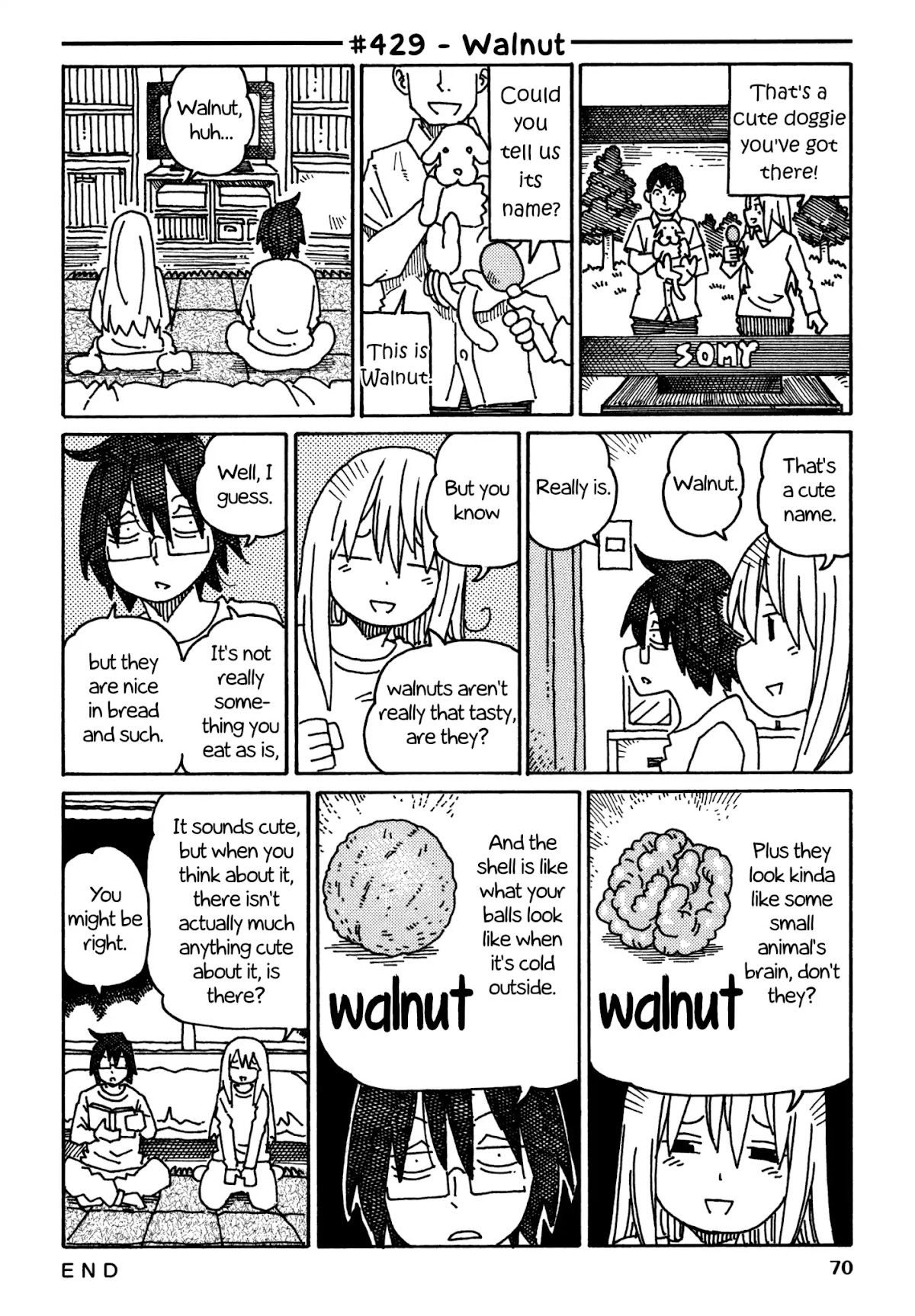 Hatarakanai Futari (The Jobless Siblings) Chapter 429 page 1 - Chapter 429: Walnut