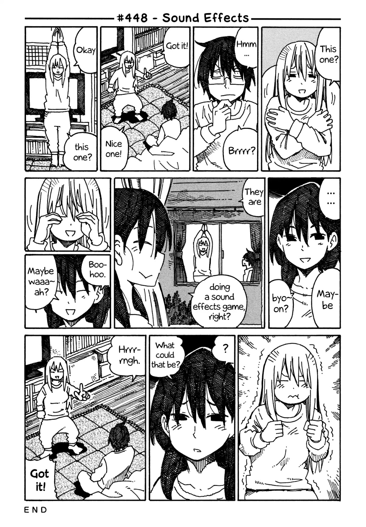 Hatarakanai Futari (The Jobless Siblings) Chapter 448 page 1 - Chapter 448: Sound Effects