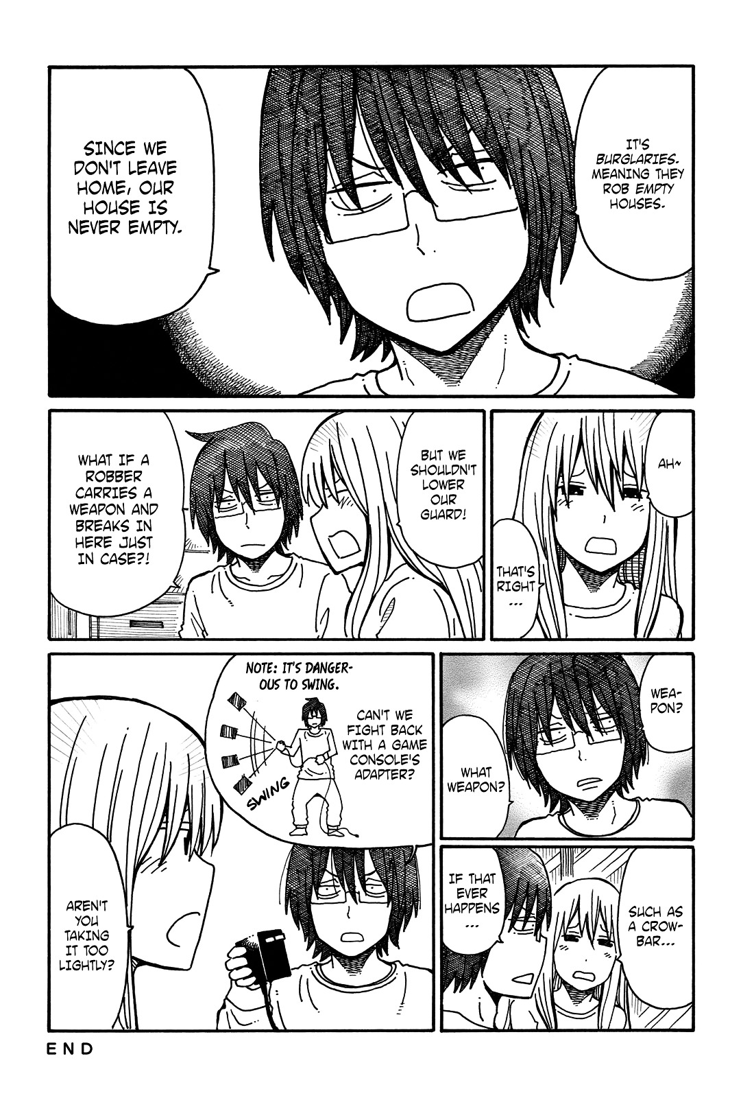 Hatarakanai Futari (The Jobless Siblings) Chapter 45.1 page 4 - Chapter 45.1 : The Police Has Come
