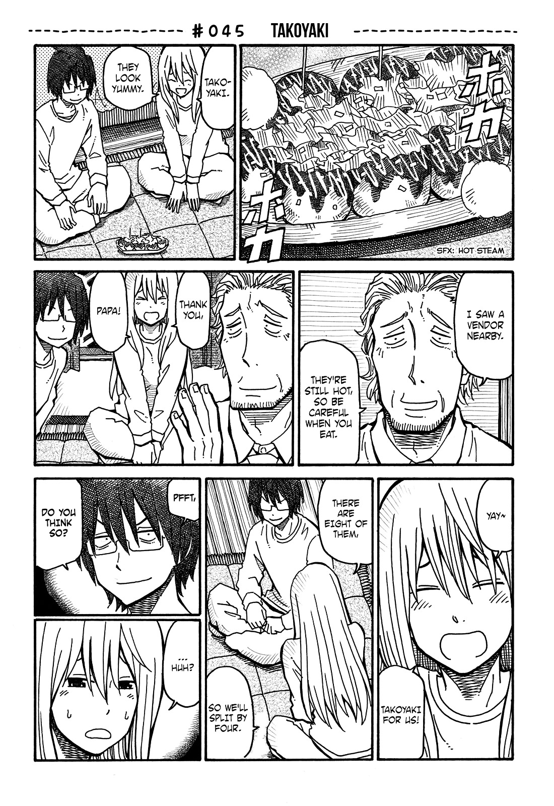 Hatarakanai Futari (The Jobless Siblings) Chapter 45 page 1 - Chapter 45 : Takoyaki
