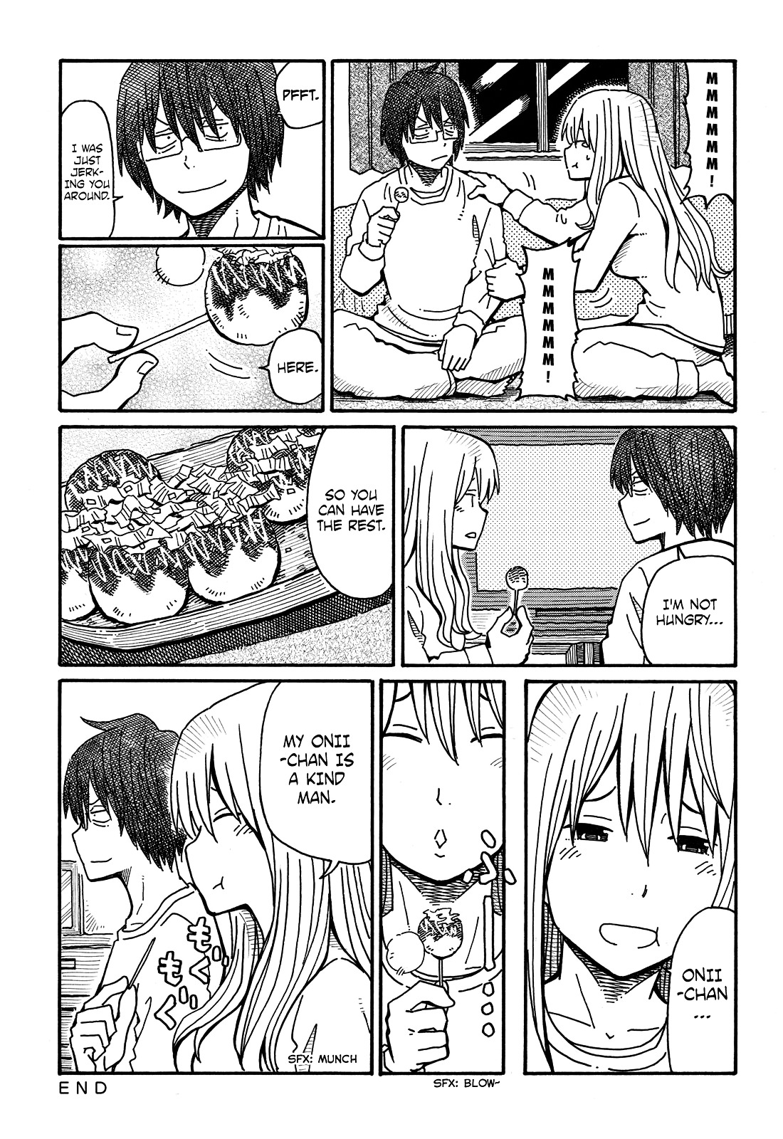 Hatarakanai Futari (The Jobless Siblings) Chapter 45 page 4 - Chapter 45 : Takoyaki