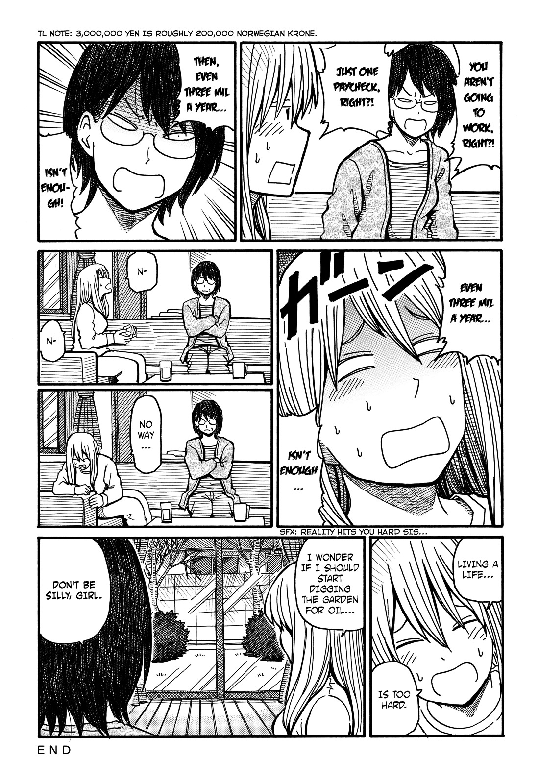 Hatarakanai Futari (The Jobless Siblings) Chapter 47 page 2 - Chapter 47 : The Ideal Range of Annual Pay