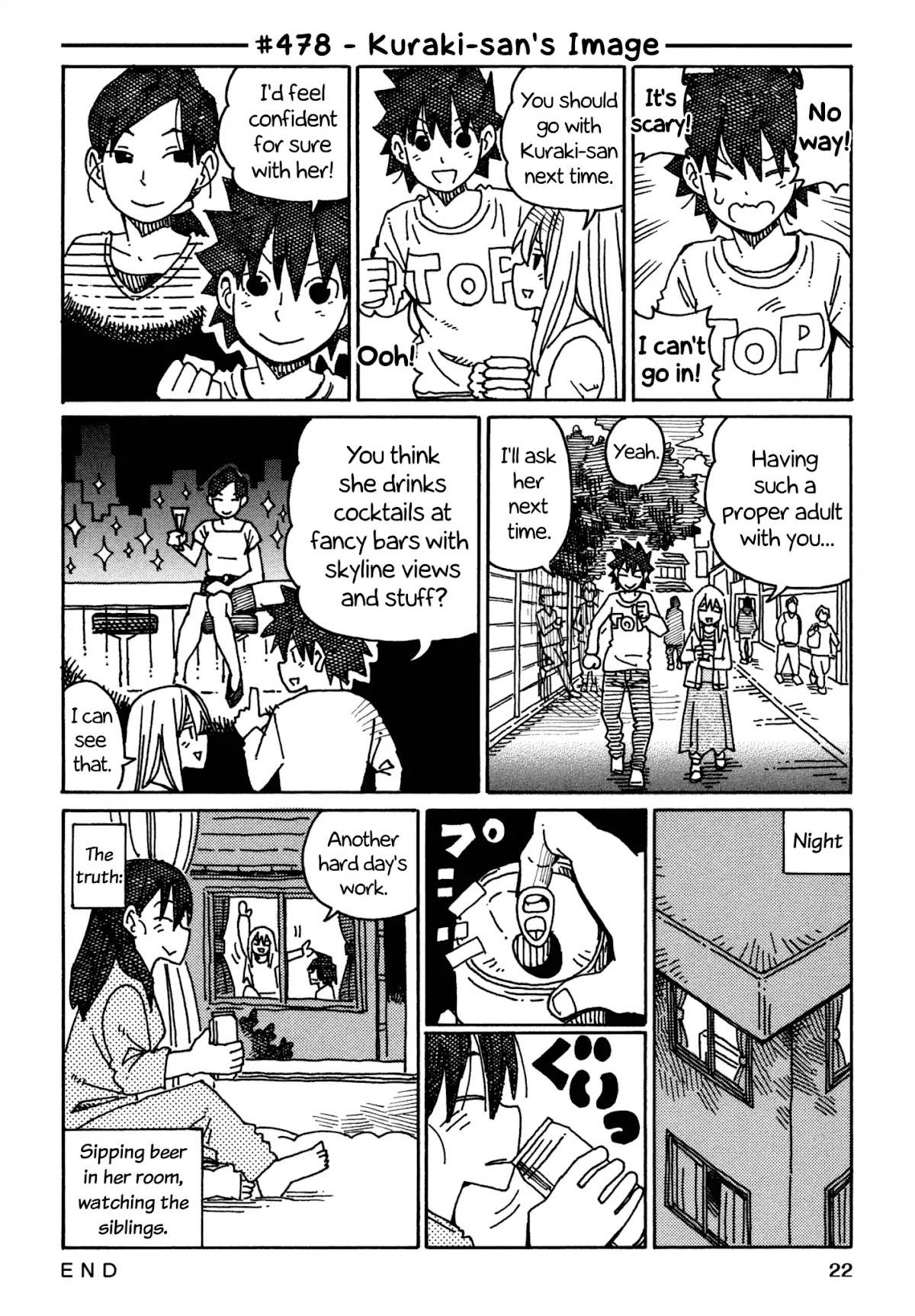 Hatarakanai Futari (The Jobless Siblings) Chapter 478 page 1 - Chapter 478: Kuraki-san's Image