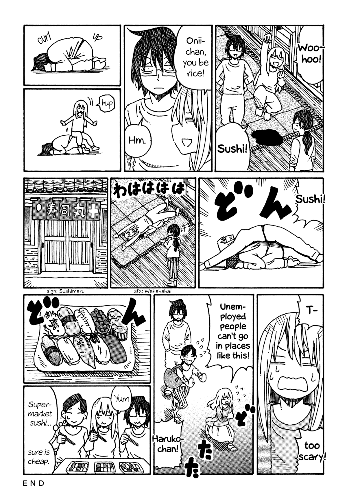 Hatarakanai Futari (The Jobless Siblings) Chapter 484 page 2 - Chapter 484: Sushi