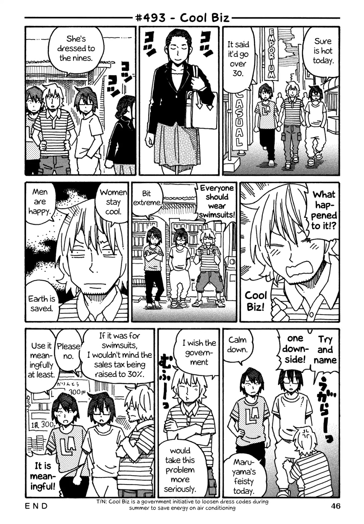 Hatarakanai Futari (The Jobless Siblings) Chapter 493 page 1 - Chapter 493: Cool Biz
