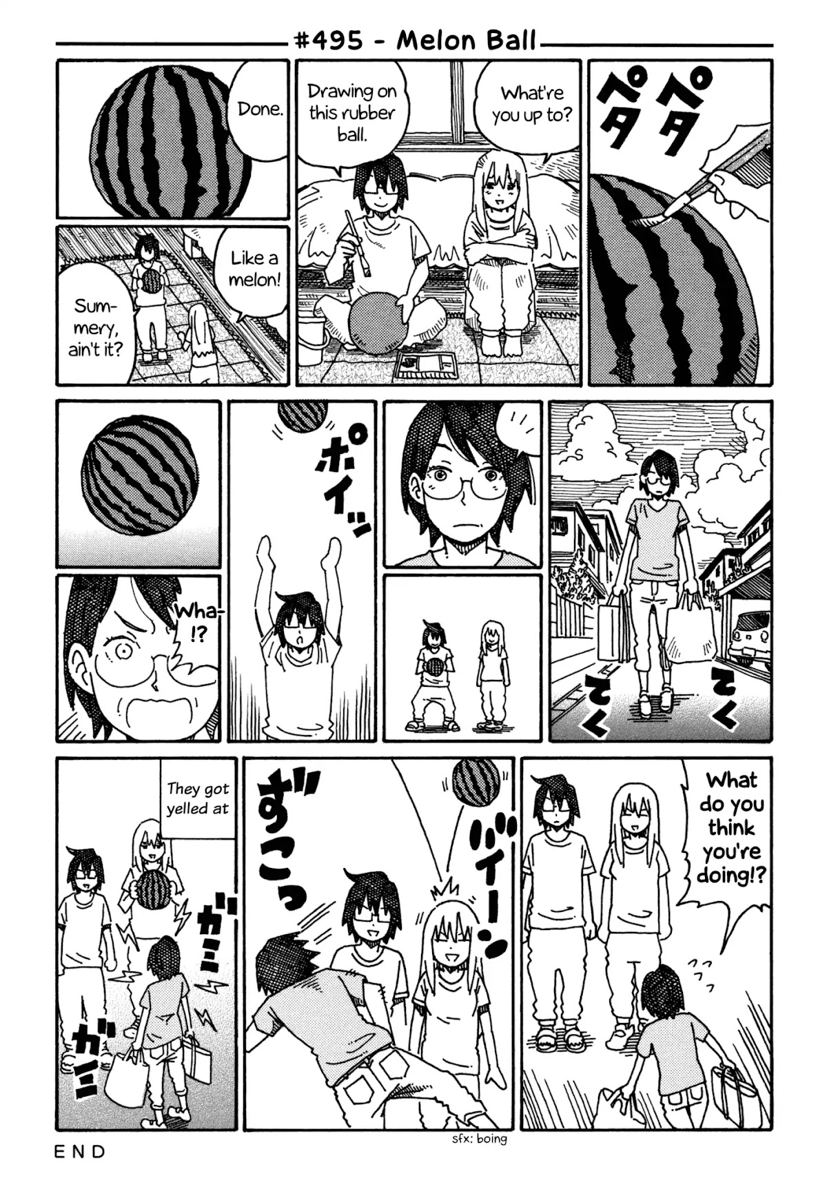 Hatarakanai Futari (The Jobless Siblings) Chapter 495 page 1 - Chapter 495: Melon Ball