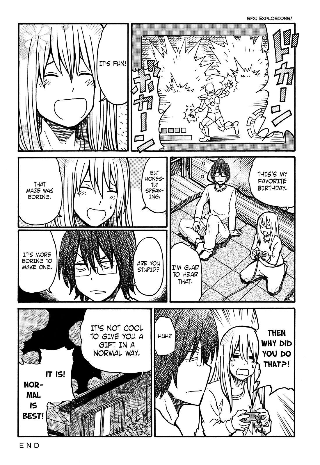 Hatarakanai Futari (The Jobless Siblings) Chapter 51 page 7 - Chapter 51 : Haruko's Birthday