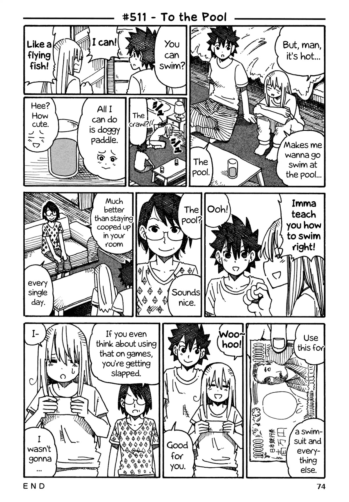 Hatarakanai Futari (The Jobless Siblings) Chapter 511 page 1 - Chapter 511: To the Pool