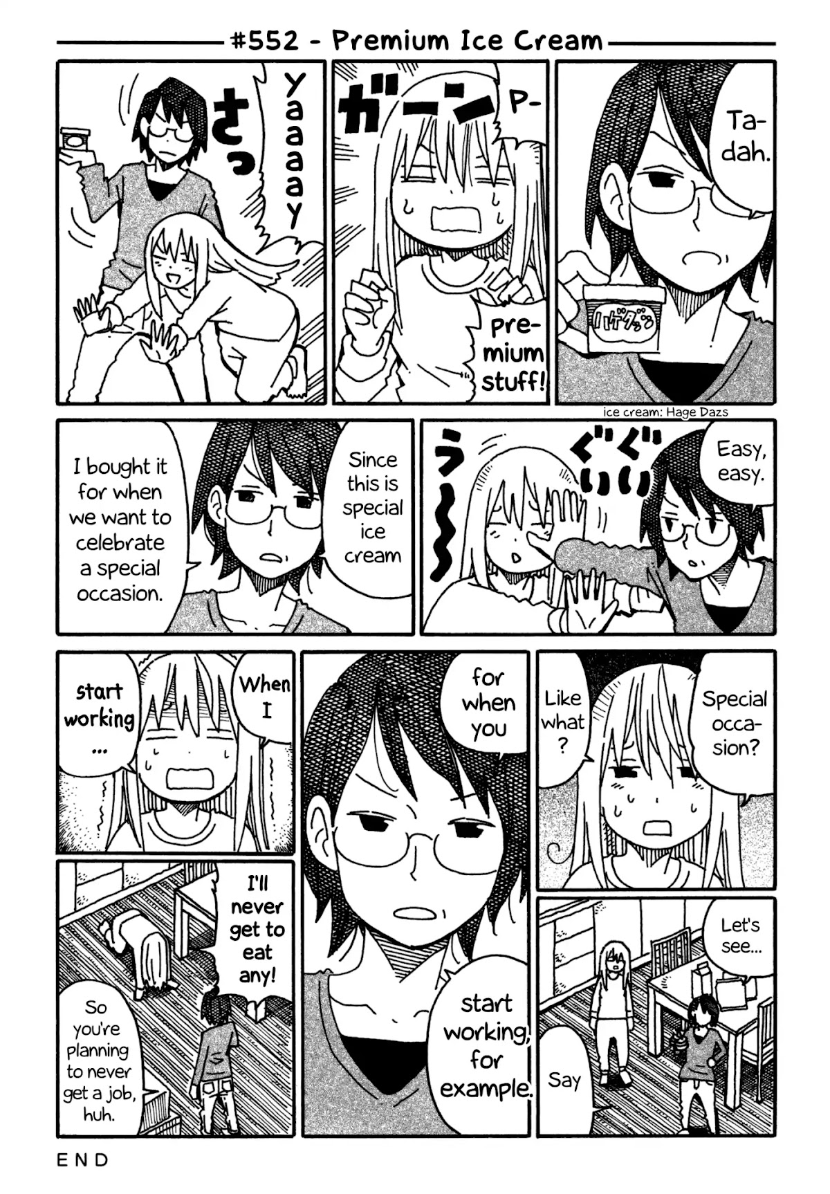 Hatarakanai Futari (The Jobless Siblings) Chapter 552 page 1 - Chapter 552: Premium Ice Cream