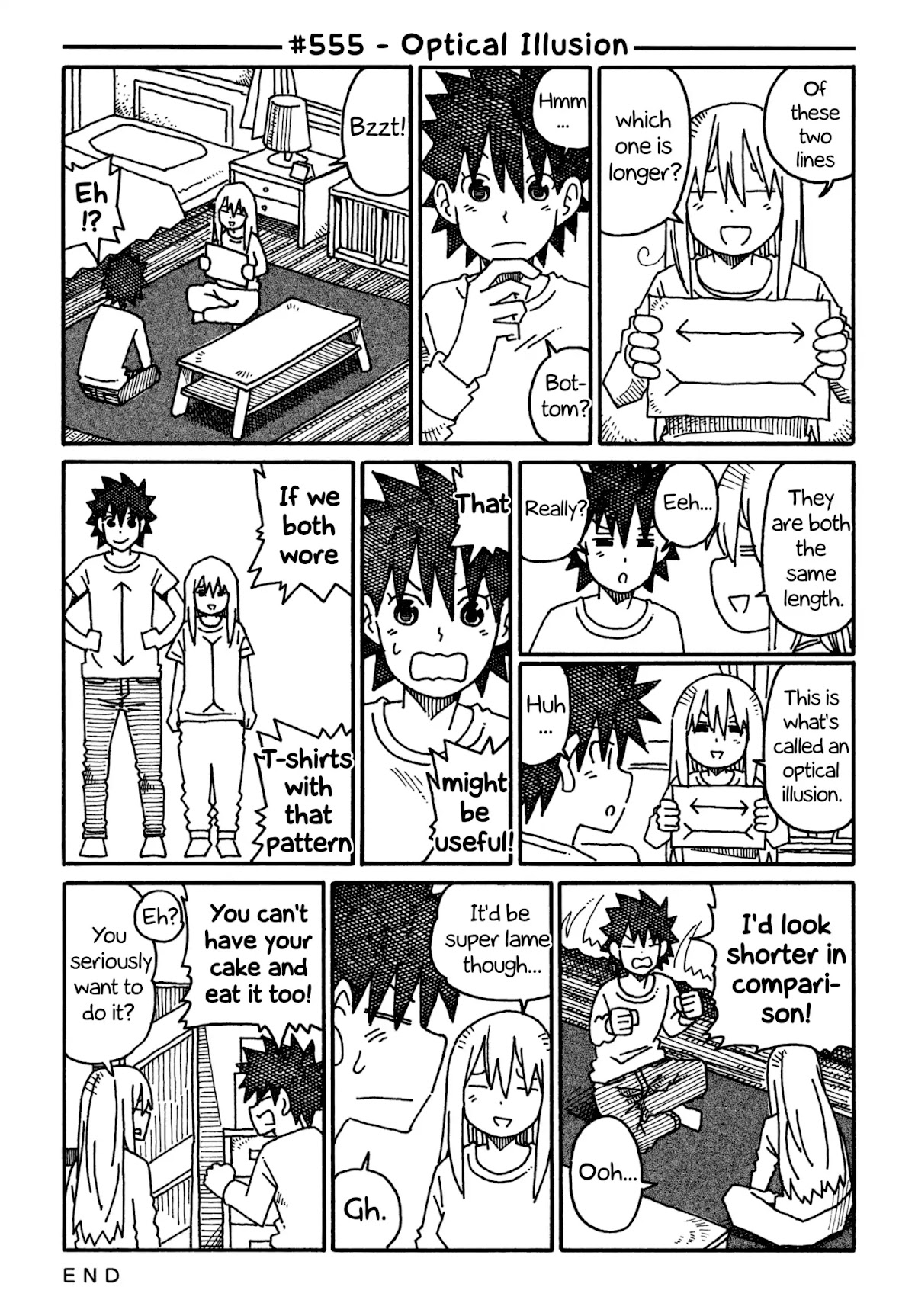 Hatarakanai Futari (The Jobless Siblings) Chapter 555 page 1 - Chapter 555: Optical Illusion