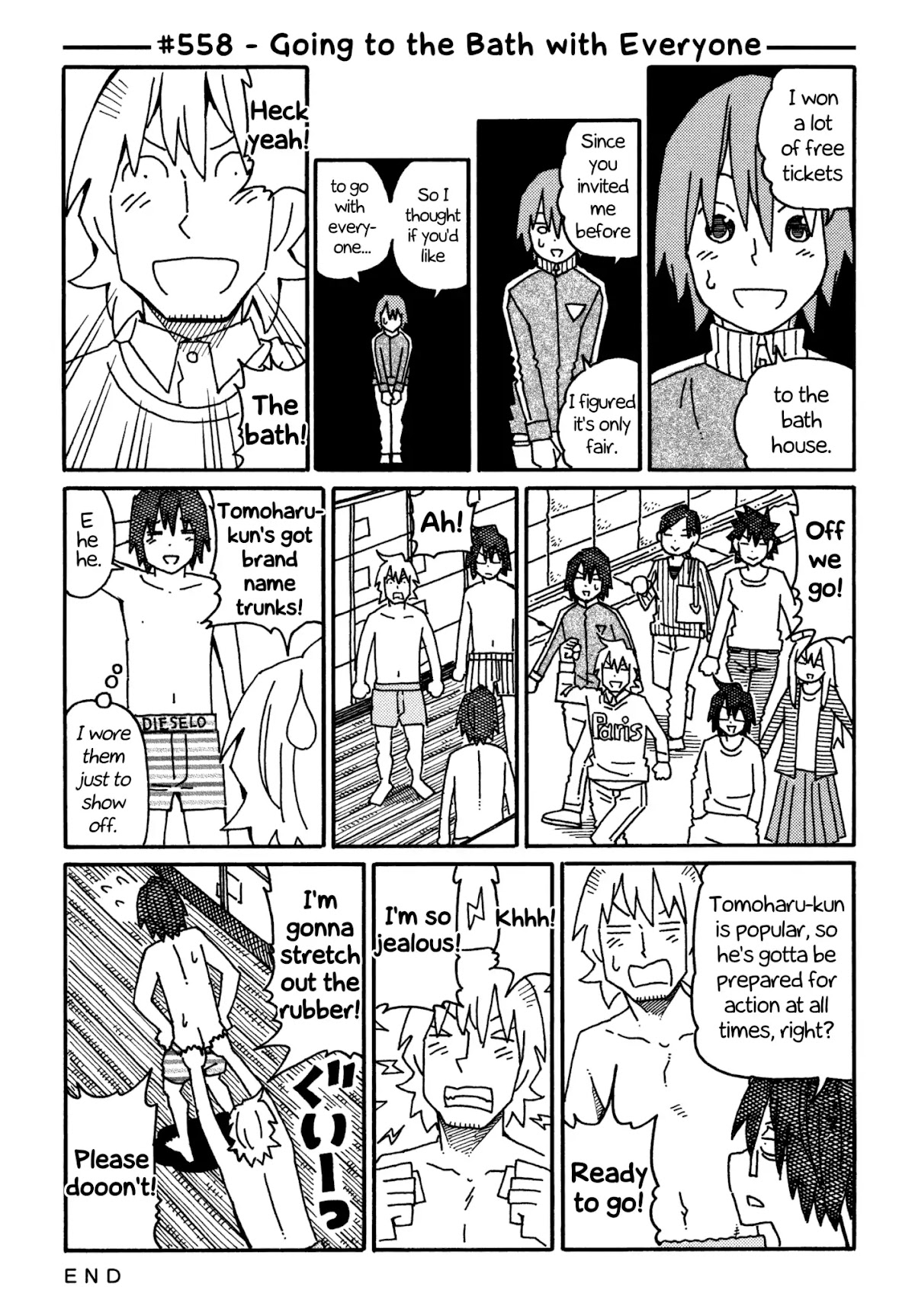 Hatarakanai Futari (The Jobless Siblings) Chapter 558 page 1 - Chapter 558: Going to the Bath with Everyone