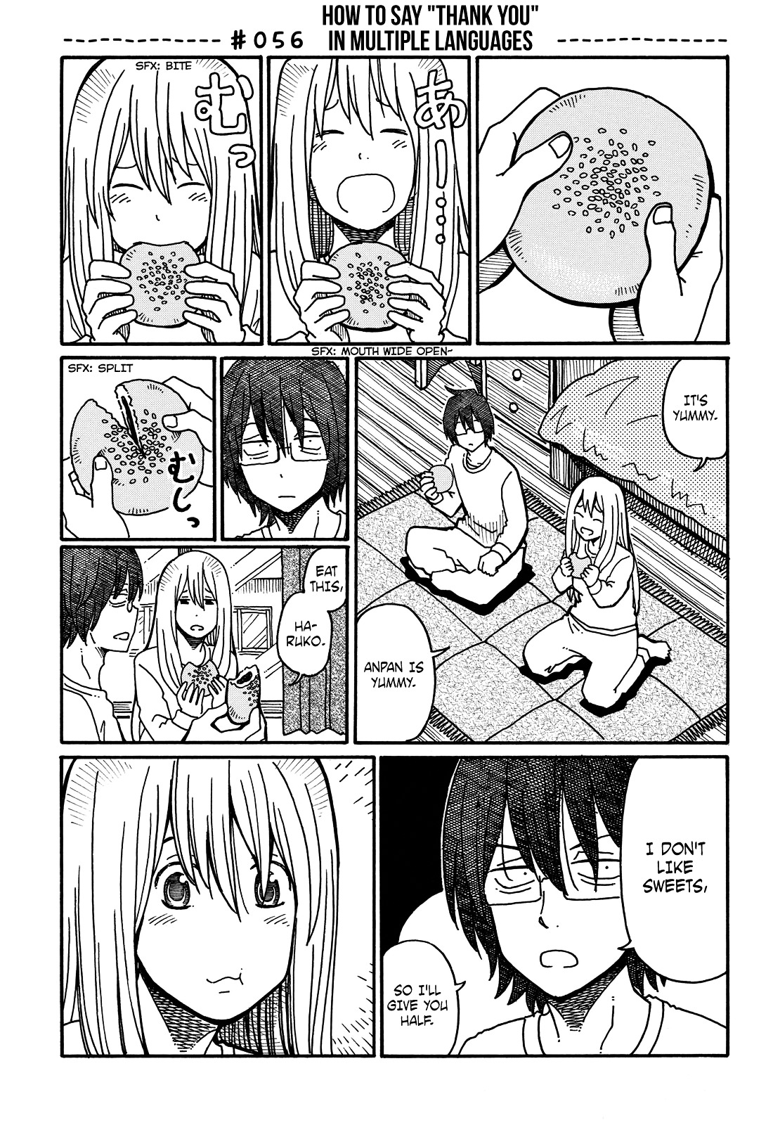 Hatarakanai Futari (The Jobless Siblings) Chapter 56 page 1 - Chapter 56 : How to Say "Thank You" in Multiple Languages