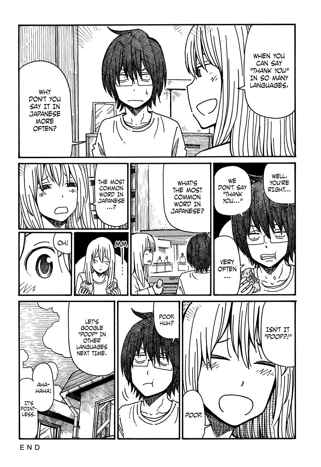 Hatarakanai Futari (The Jobless Siblings) Chapter 56 page 4 - Chapter 56 : How to Say "Thank You" in Multiple Languages