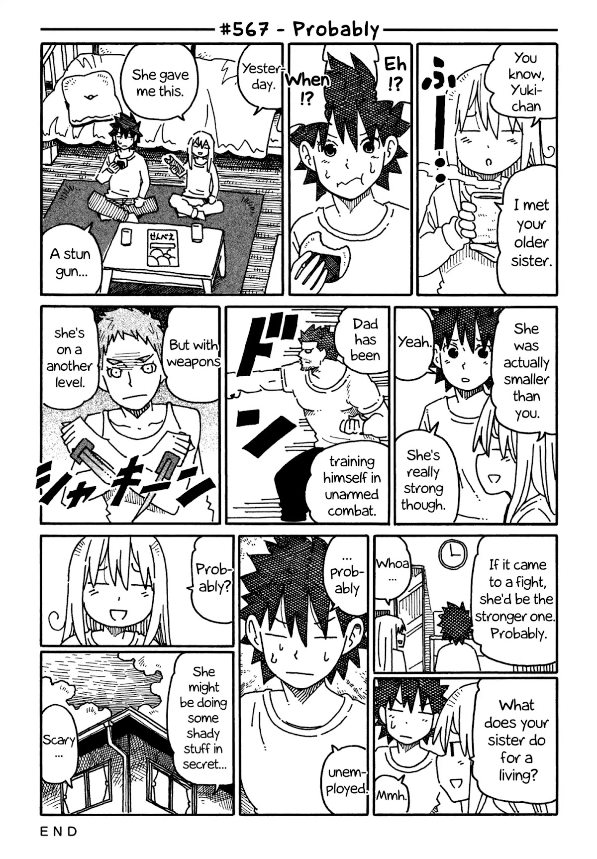 Hatarakanai Futari (The Jobless Siblings) Chapter 567 page 1 - Chapter 567: Probably