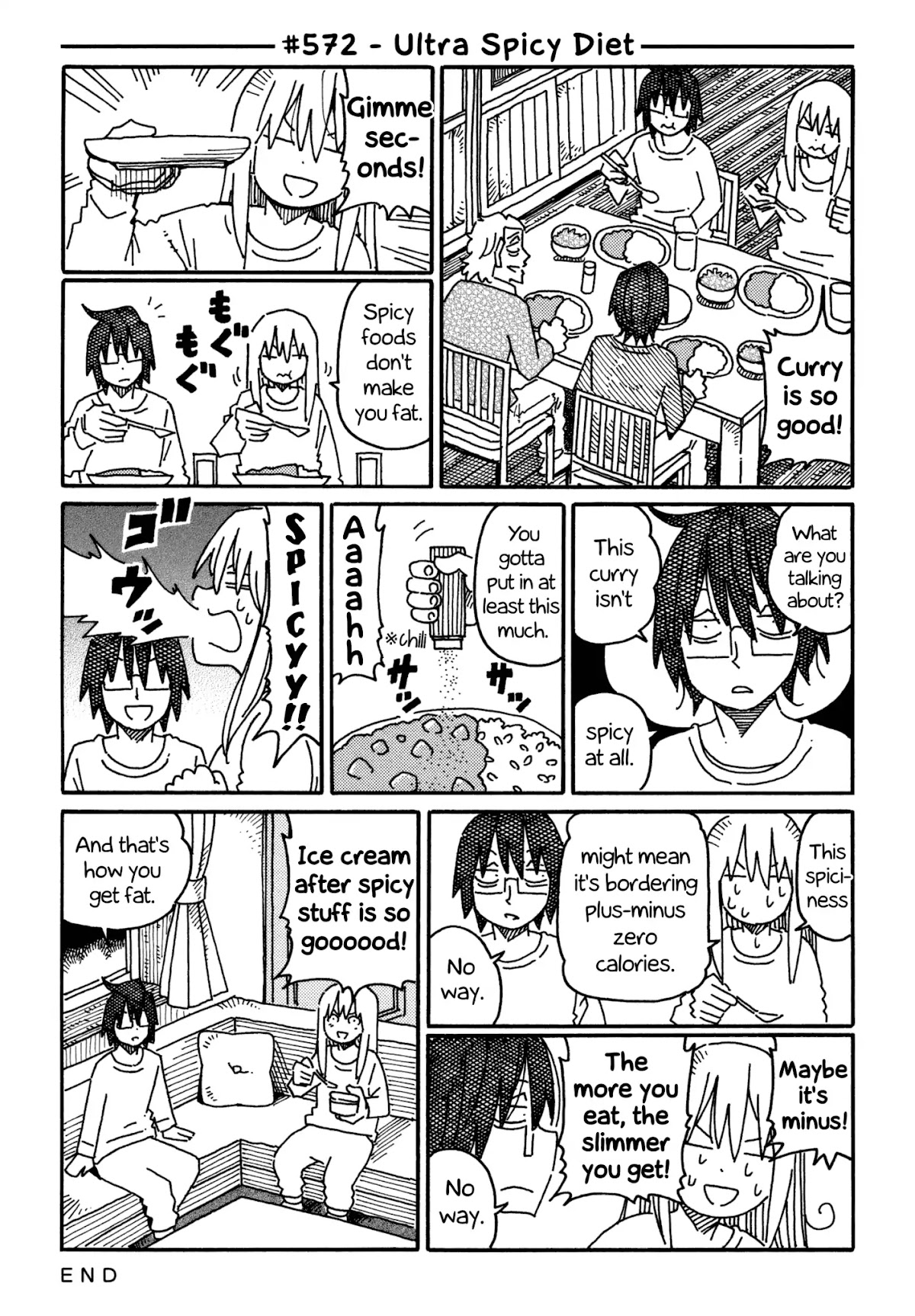 Hatarakanai Futari (The Jobless Siblings) Chapter 572 page 1 - Chapter 572: Ultra Spicy Diet