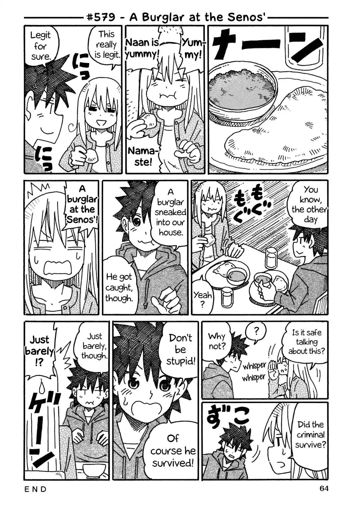 Hatarakanai Futari (The Jobless Siblings) Chapter 579 page 1 - Chapter 579: A Burglar at the Senos'