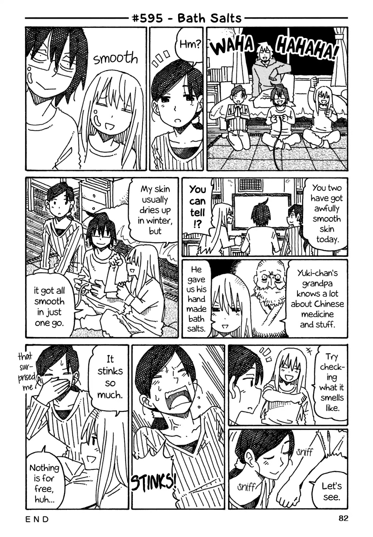 Hatarakanai Futari (The Jobless Siblings) Chapter 595 page 1 - Chapter 595: Bath Salts