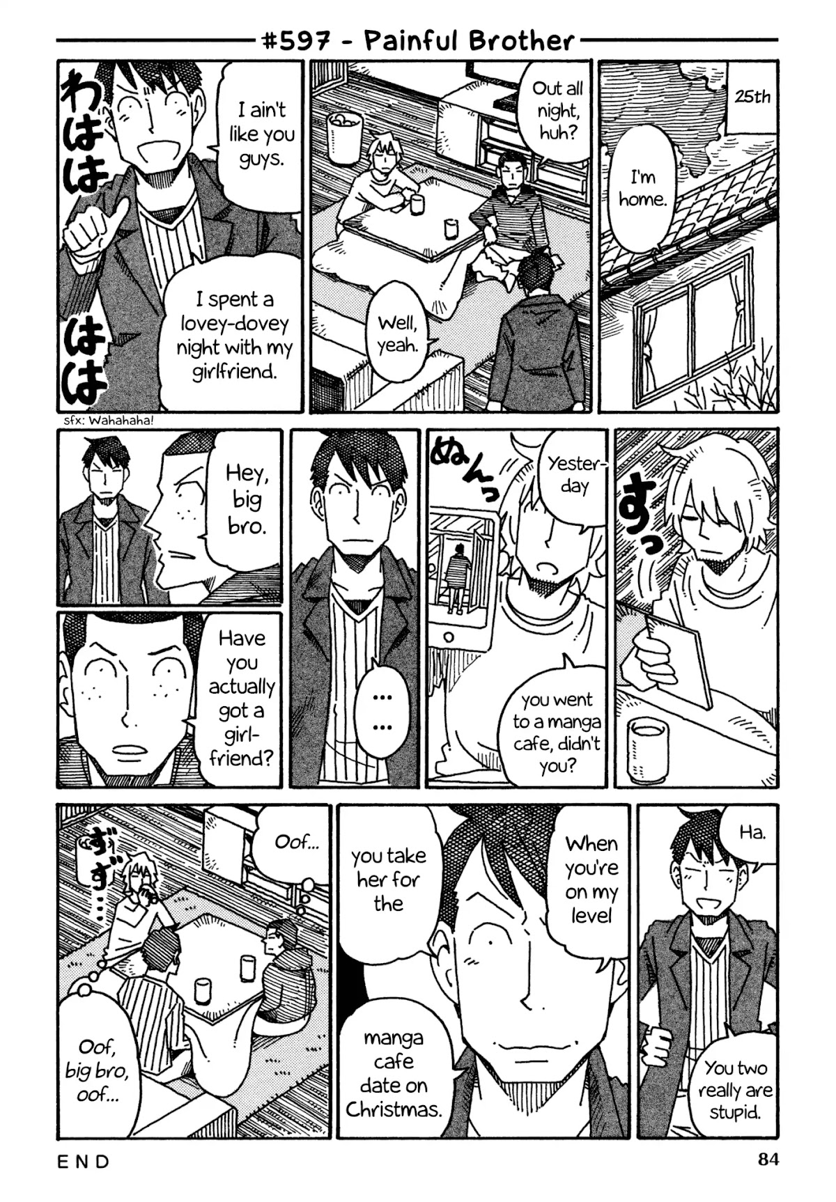 Hatarakanai Futari (The Jobless Siblings) Chapter 597 page 1 - Chapter 597: Painful Brother