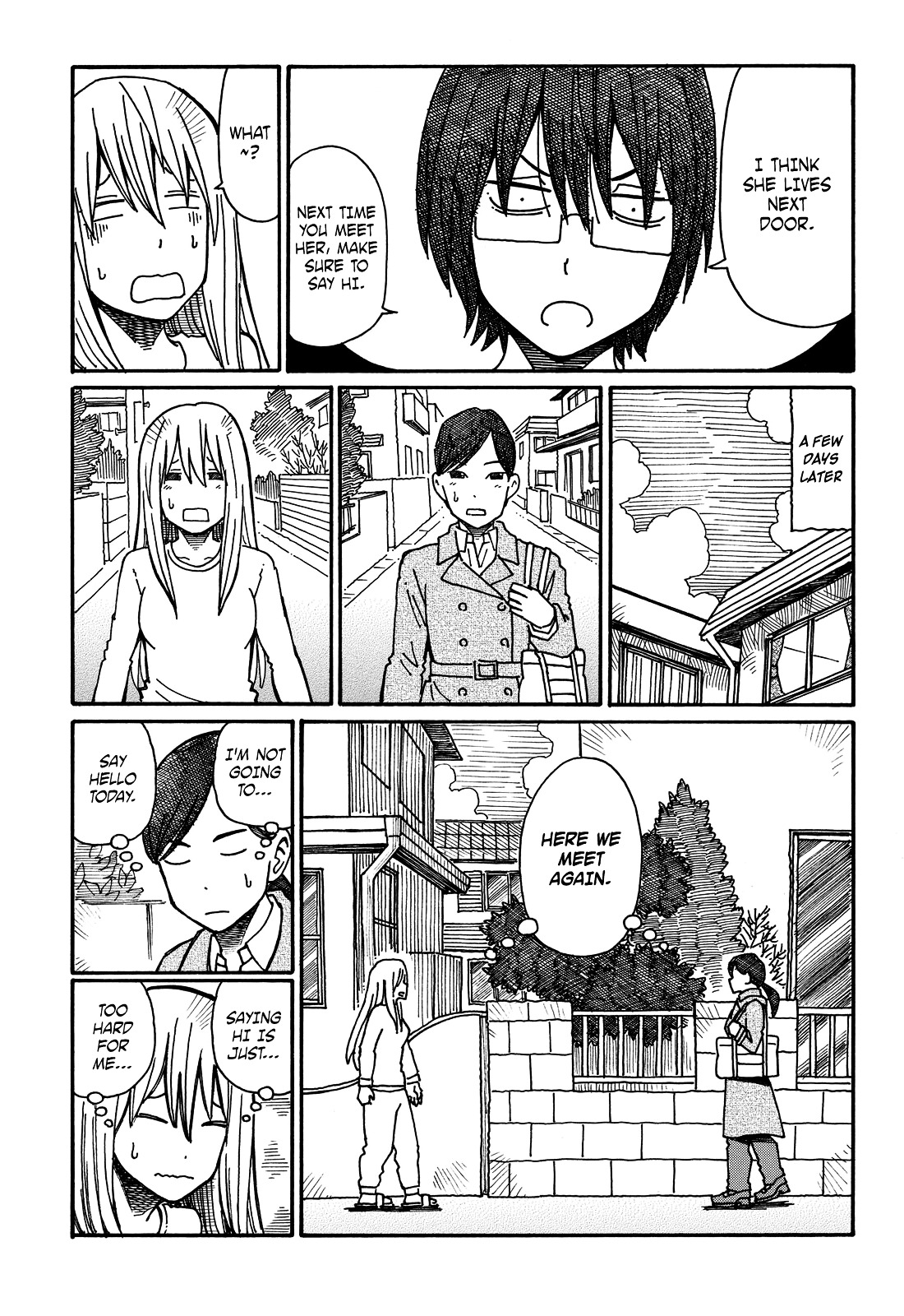 Hatarakanai Futari (The Jobless Siblings) Chapter 60 page 3 - Chapter 60 : How to Dodge A Greeting