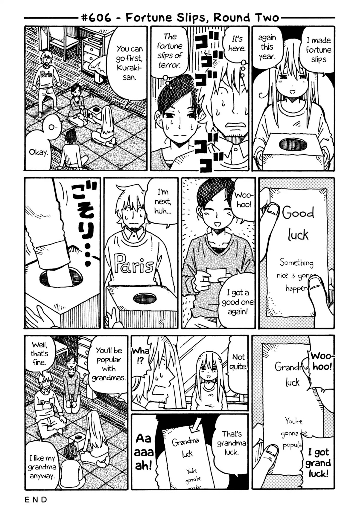 Hatarakanai Futari (The Jobless Siblings) Chapter 606 page 1 - Chapter 606: Fortune Slips, Round Two