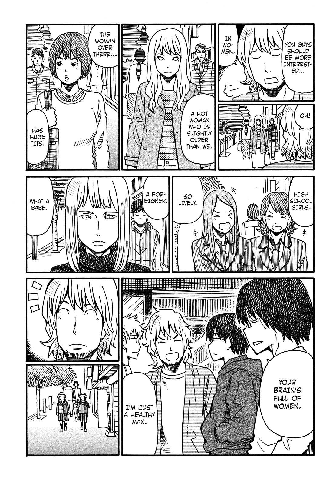 Hatarakanai Futari (The Jobless Siblings) Chapter 61 page 2 - Chapter 61 : Maruyama-kun loves women