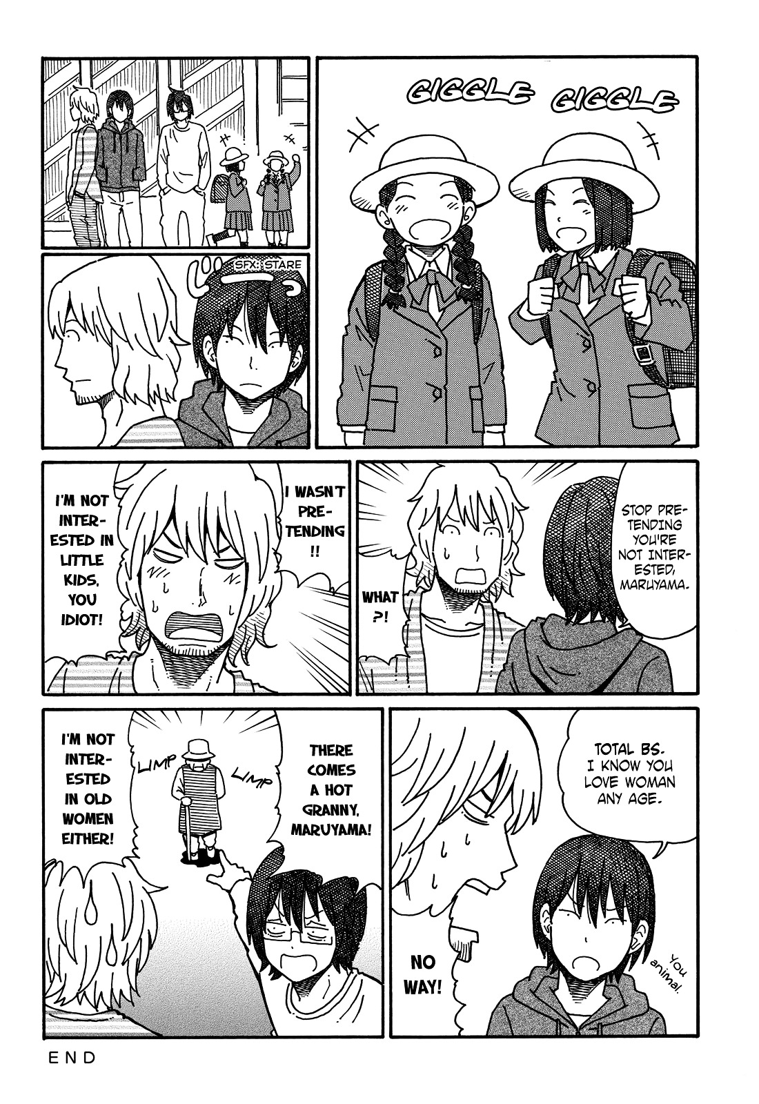 Hatarakanai Futari (The Jobless Siblings) Chapter 61 page 3 - Chapter 61 : Maruyama-kun loves women