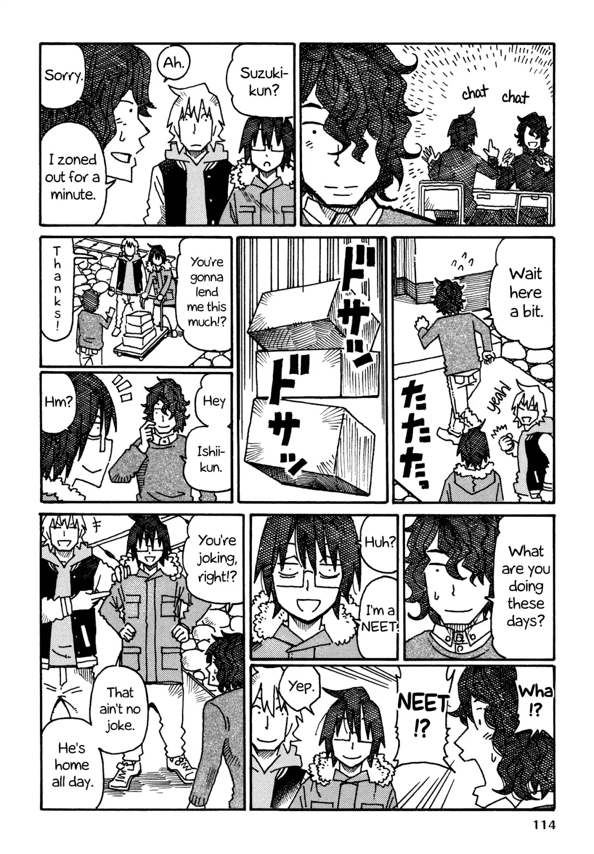 Hatarakanai Futari (The Jobless Siblings) Chapter 615 page 4 - Chapter 615: Manga Retreat