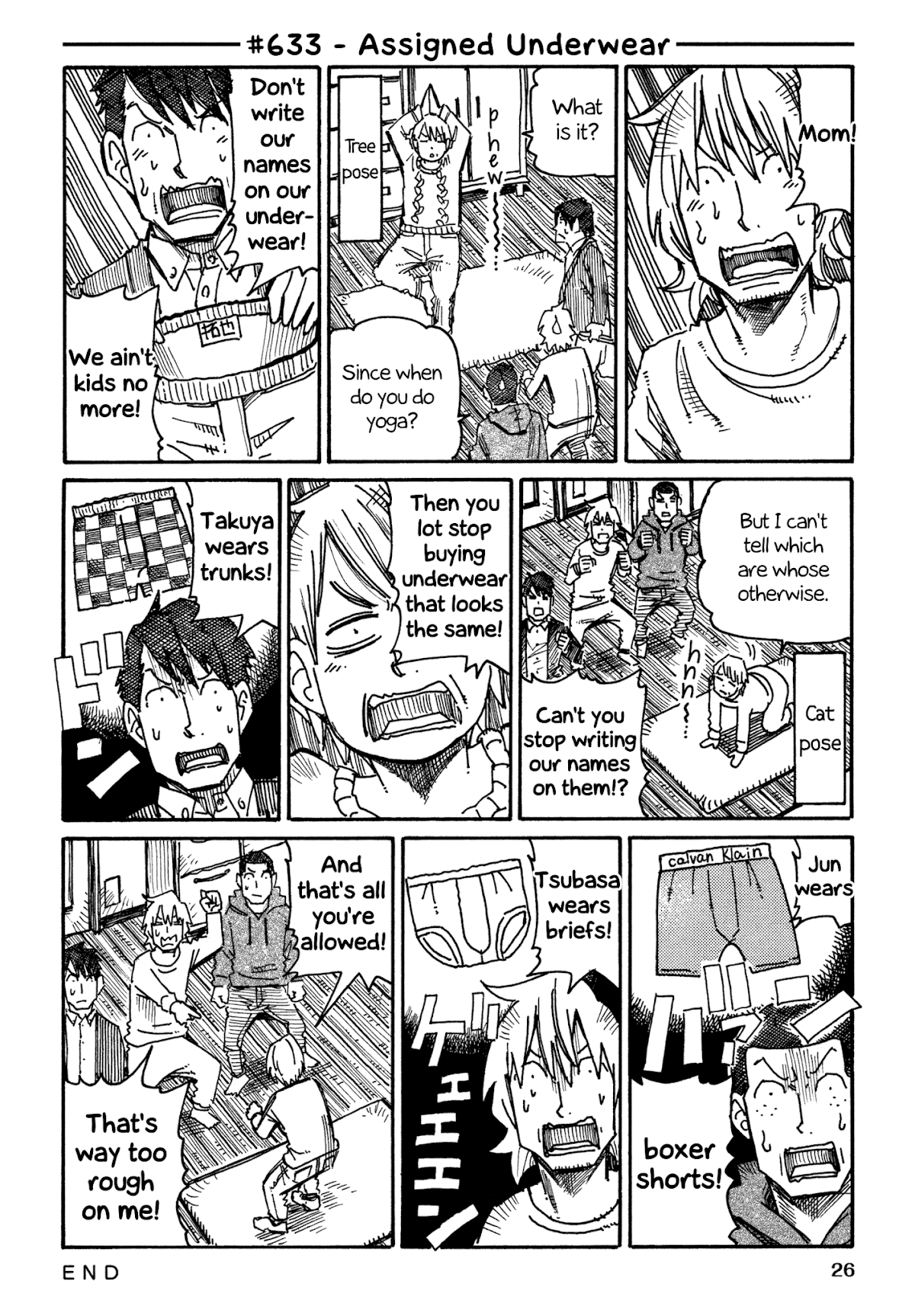 Hatarakanai Futari (The Jobless Siblings) Chapter 633 page 1 - Chapter 633: Assigned Underwear
