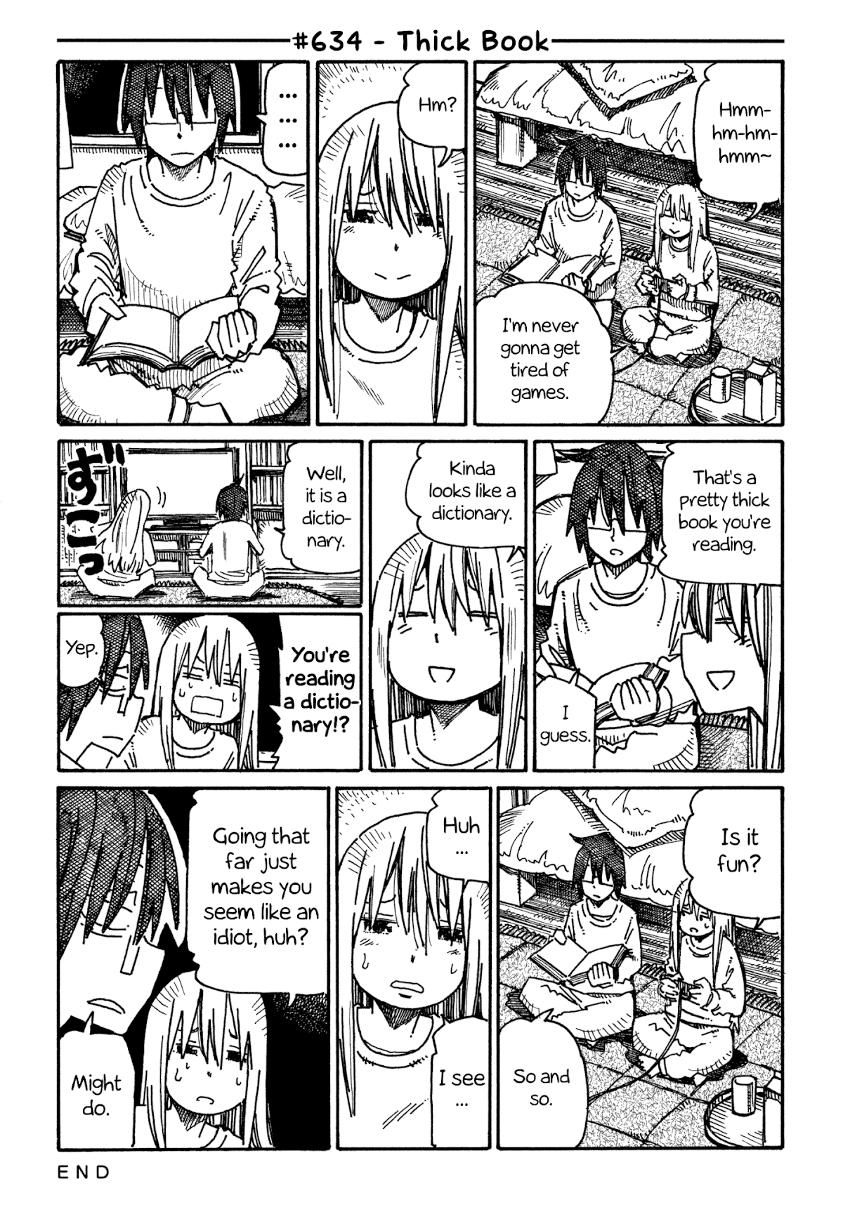 Hatarakanai Futari (The Jobless Siblings) Chapter 634 page 1 - Chapter 634: Thick Book