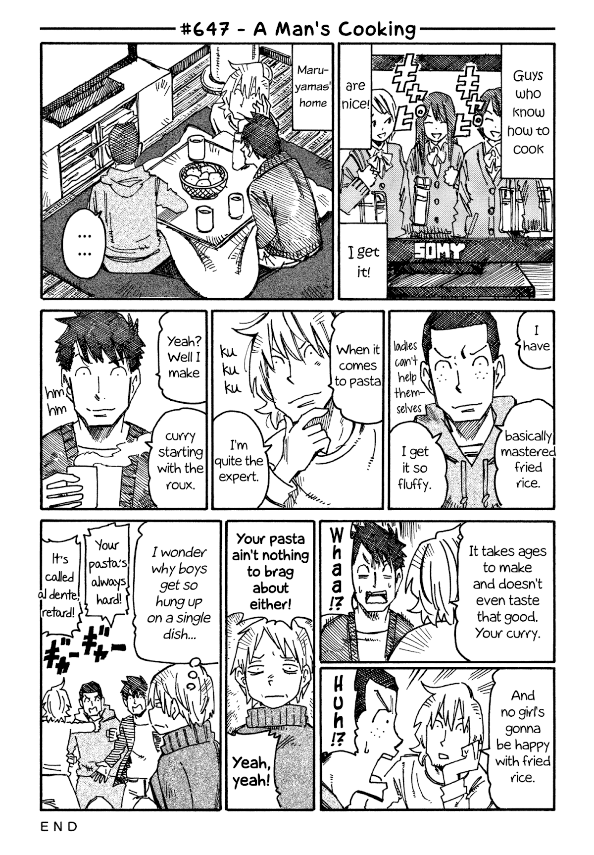 Hatarakanai Futari (The Jobless Siblings) Chapter 647 page 1 - Chapter 647: A Man's Cooking