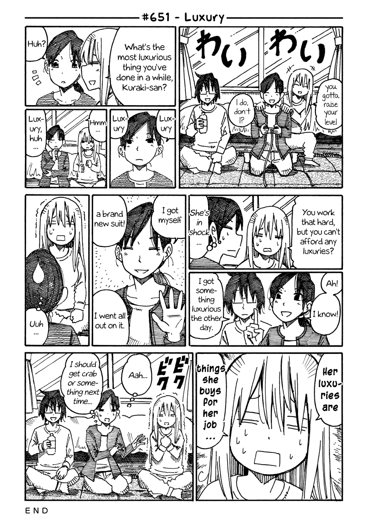Hatarakanai Futari (The Jobless Siblings) Chapter 651 page 1 - Chapter 651: Luxury