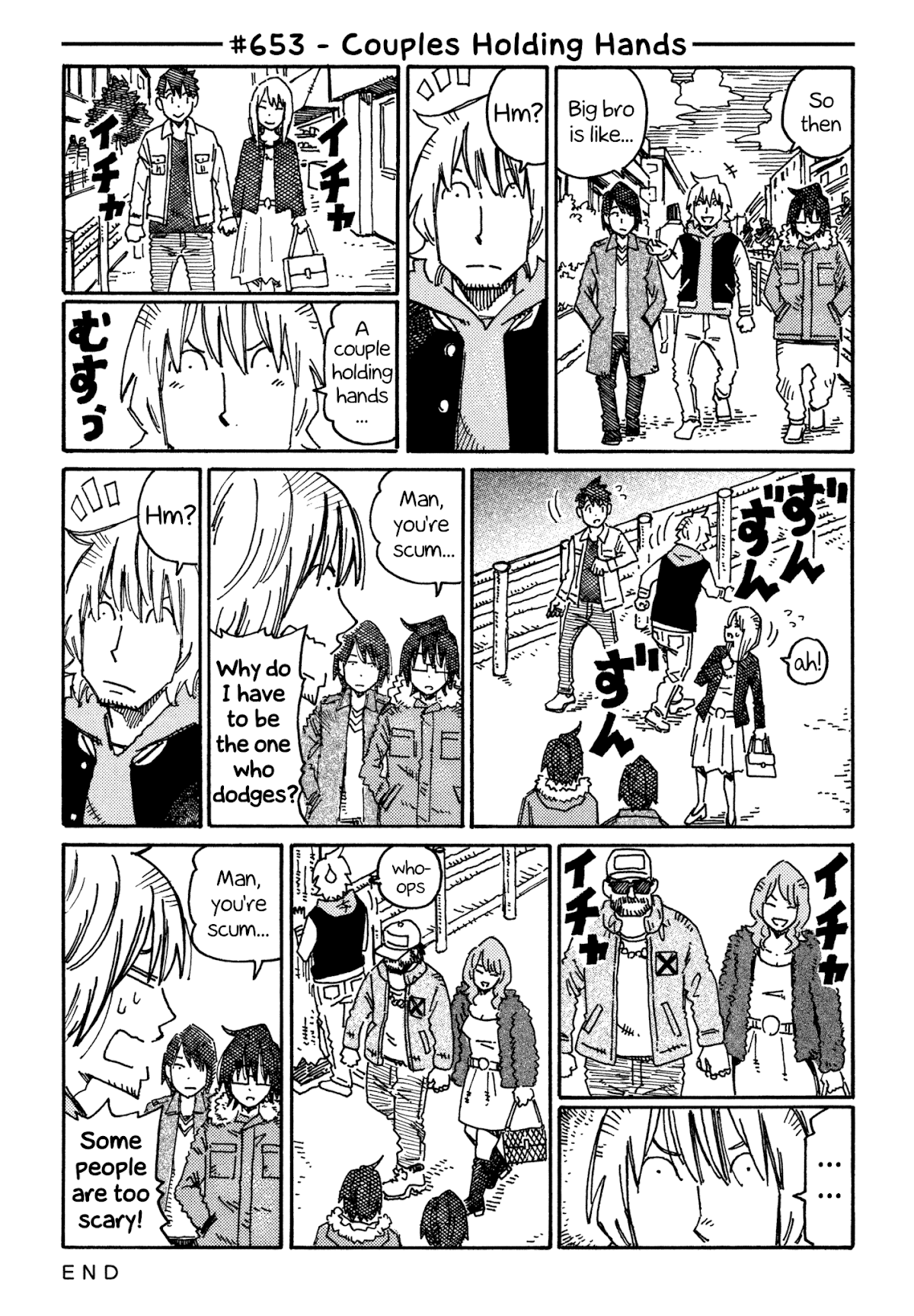 Hatarakanai Futari (The Jobless Siblings) Chapter 653 page 1 - Chapter 653: Couples Holding Hands