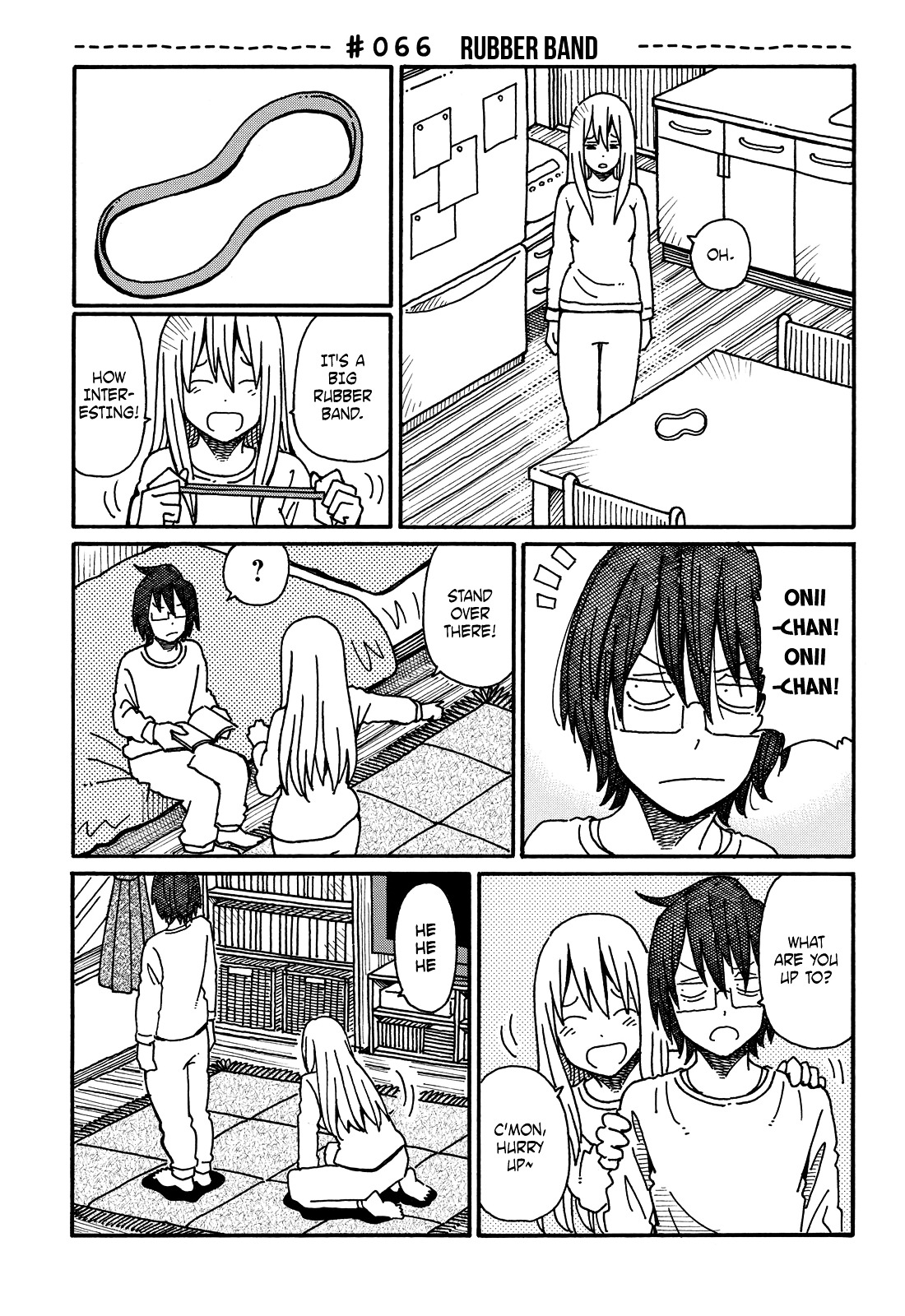 Hatarakanai Futari (The Jobless Siblings) Chapter 66 page 1 - Chapter 66 : Rubber Band