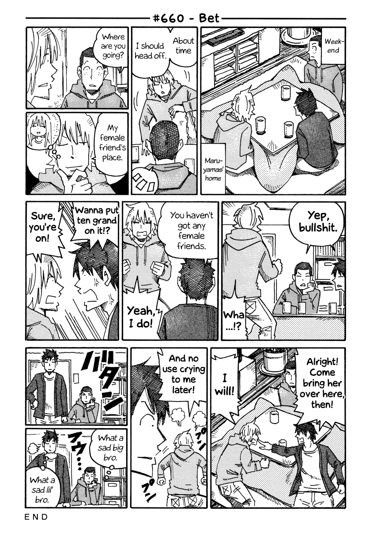 Hatarakanai Futari (The Jobless Siblings) Chapter 660 page 1 - Chapter 660: Bet