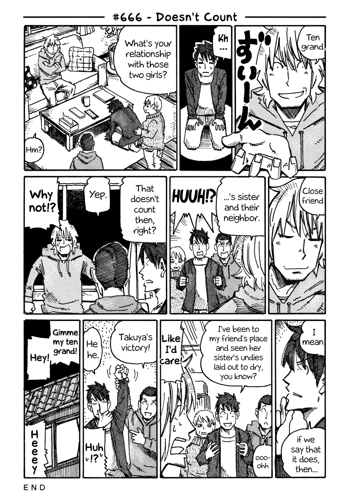 Hatarakanai Futari (The Jobless Siblings) Chapter 666 page 1 - Chapter 666: Doesn't Count