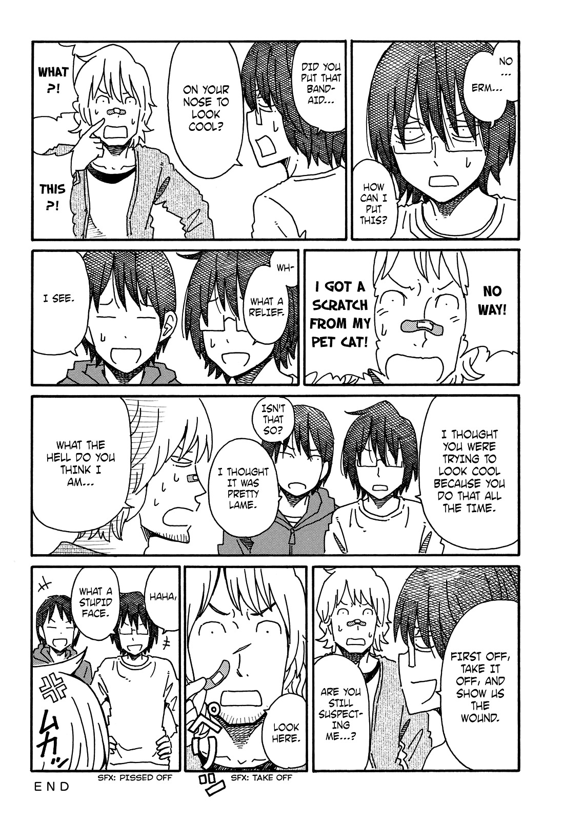 Hatarakanai Futari (The Jobless Siblings) Chapter 68 page 2 - Chapter 68 : Band-Aid