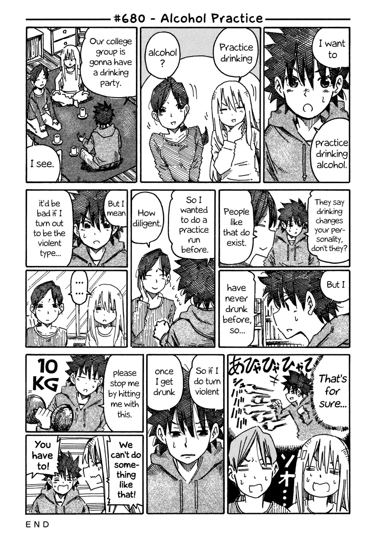 Hatarakanai Futari (The Jobless Siblings) Chapter 680 page 1 - Chapter 680: Alocohol Practice
