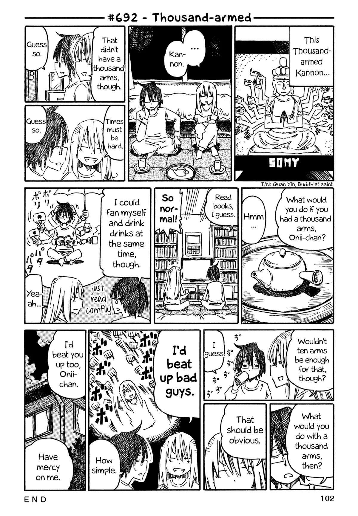 Hatarakanai Futari (The Jobless Siblings) Chapter 692 page 1 - Chapter 692: Thousand-armed