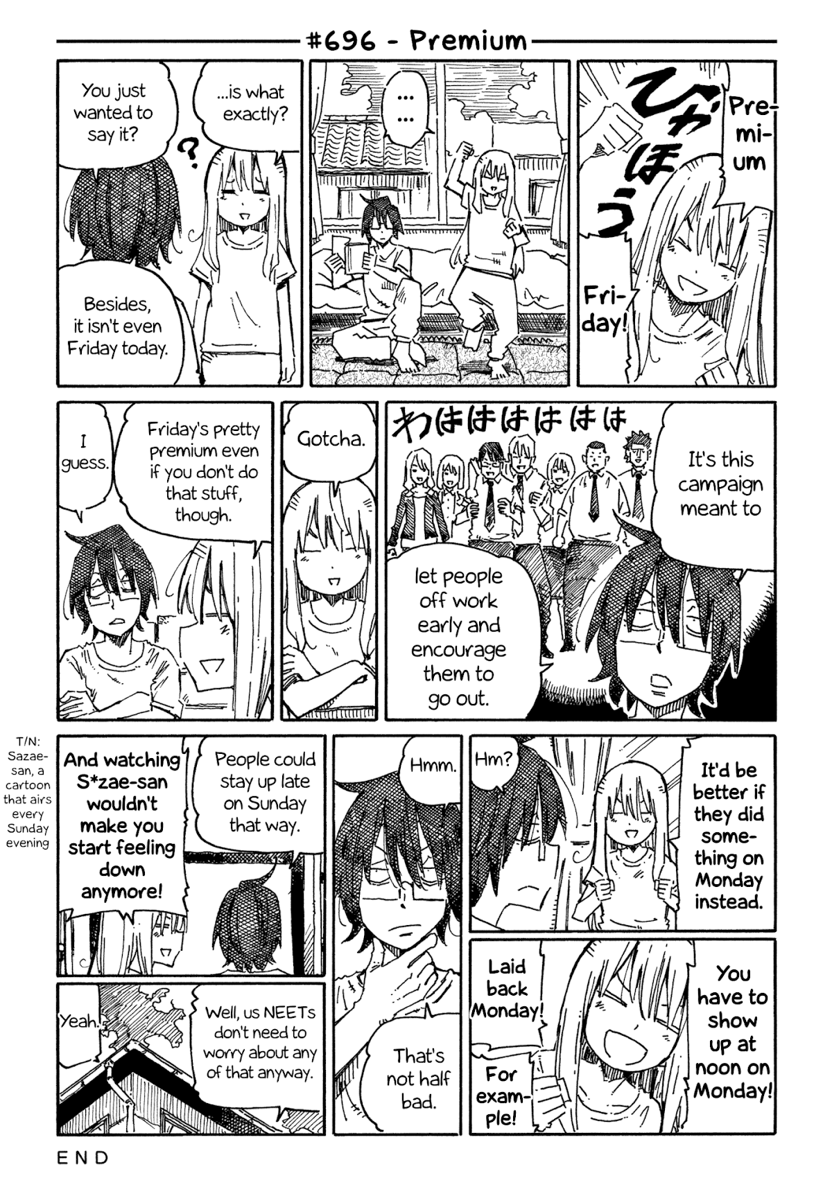 Hatarakanai Futari (The Jobless Siblings) Chapter 696 page 1 - Chapter 696: Premium