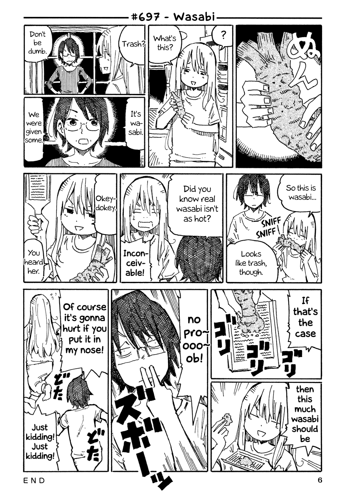 Hatarakanai Futari (The Jobless Siblings) Chapter 697 page 1 - Chapter 697: Wasabi