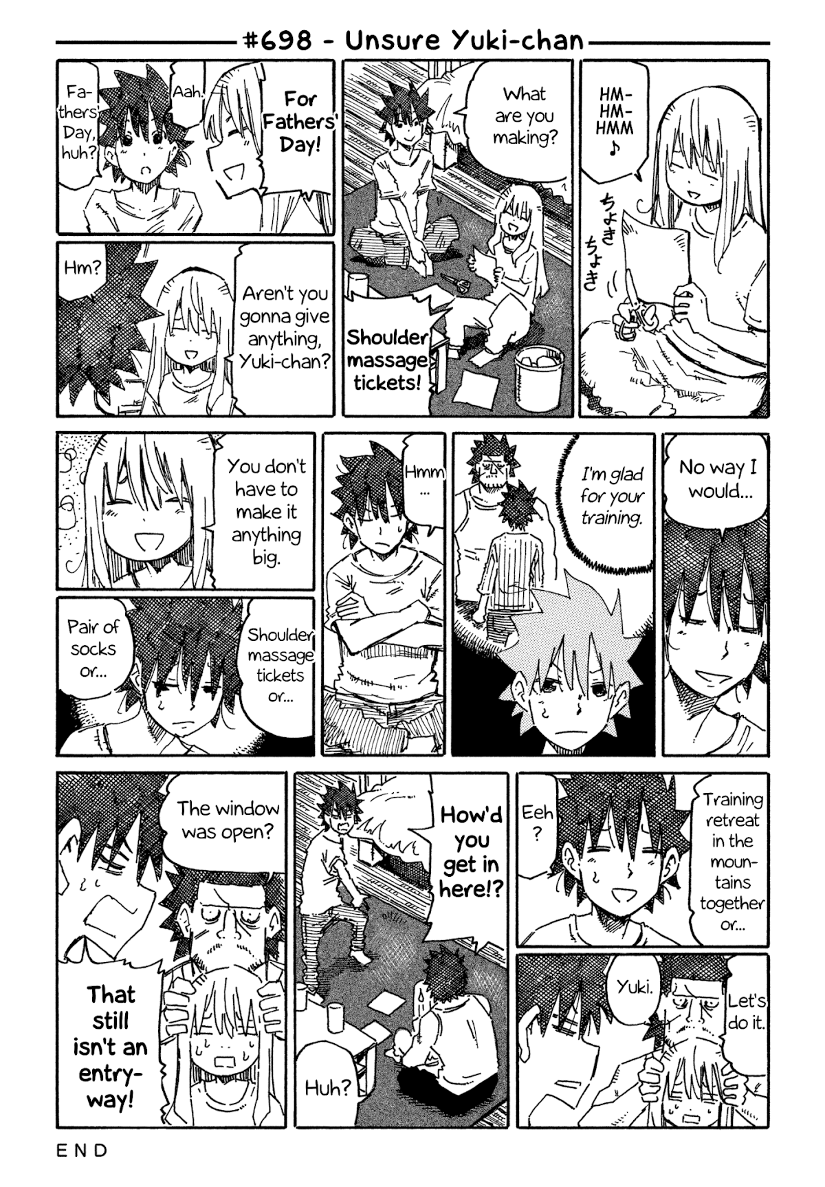 Hatarakanai Futari (The Jobless Siblings) Chapter 698 page 1 - Chapter 698: Unsure Yuki-chan