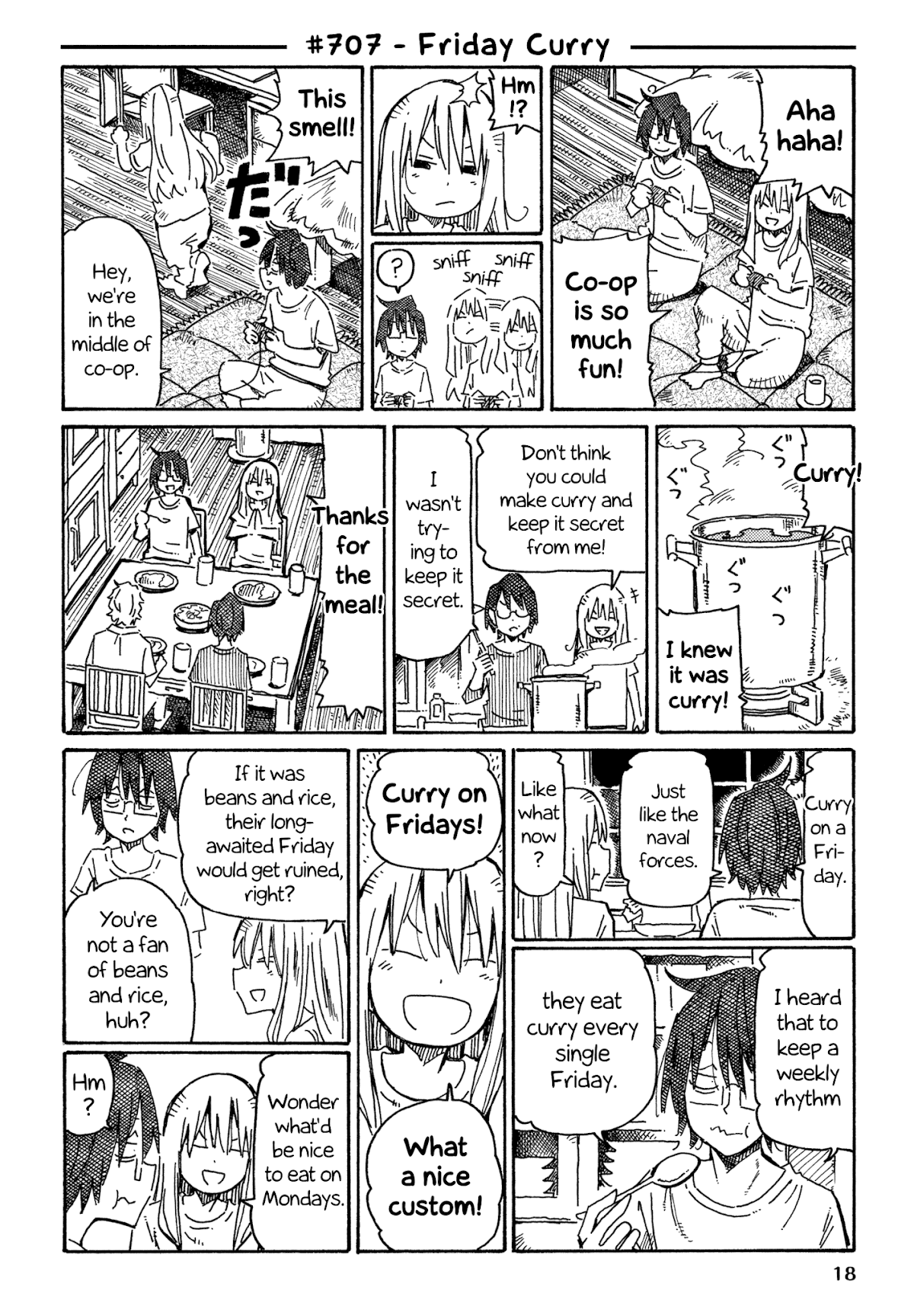 Hatarakanai Futari (The Jobless Siblings) Chapter 707 page 1 - Chapter 707: Friday Curry