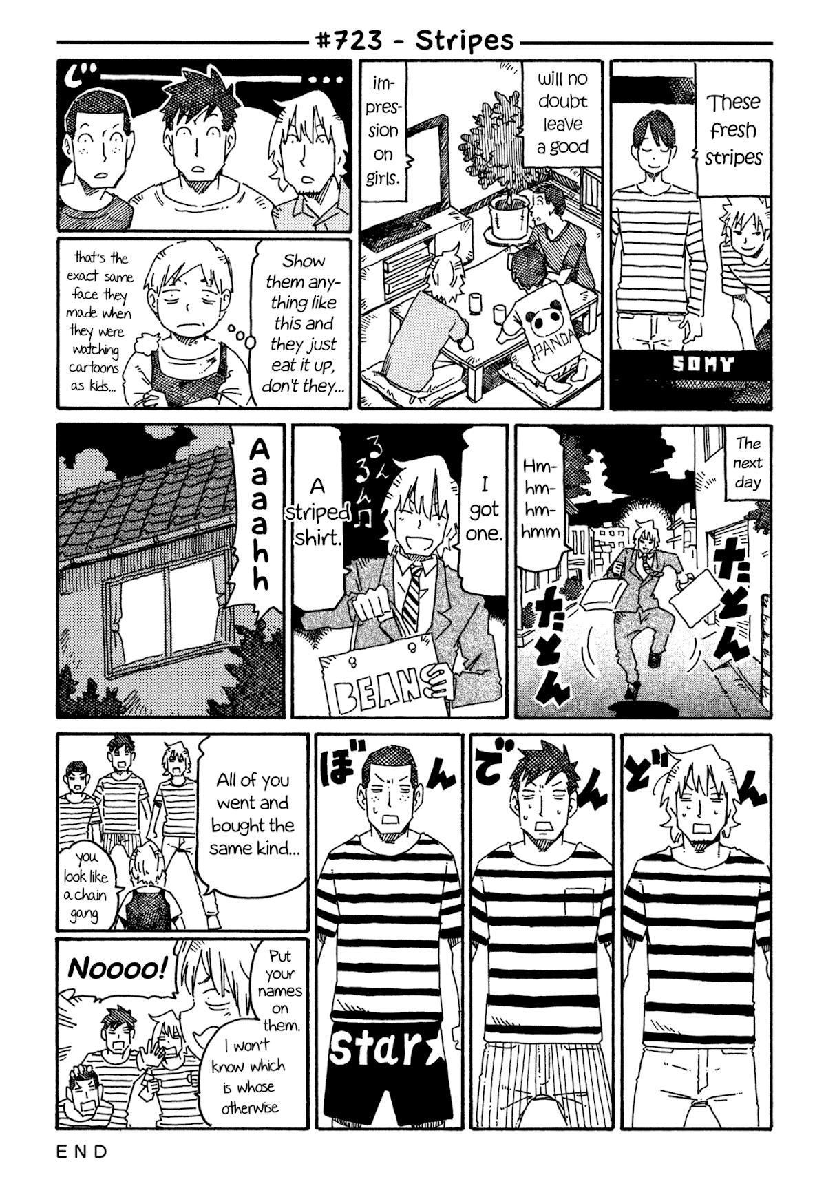Hatarakanai Futari (The Jobless Siblings) Chapter 723 page 1 - Chapter 723: Stripes
