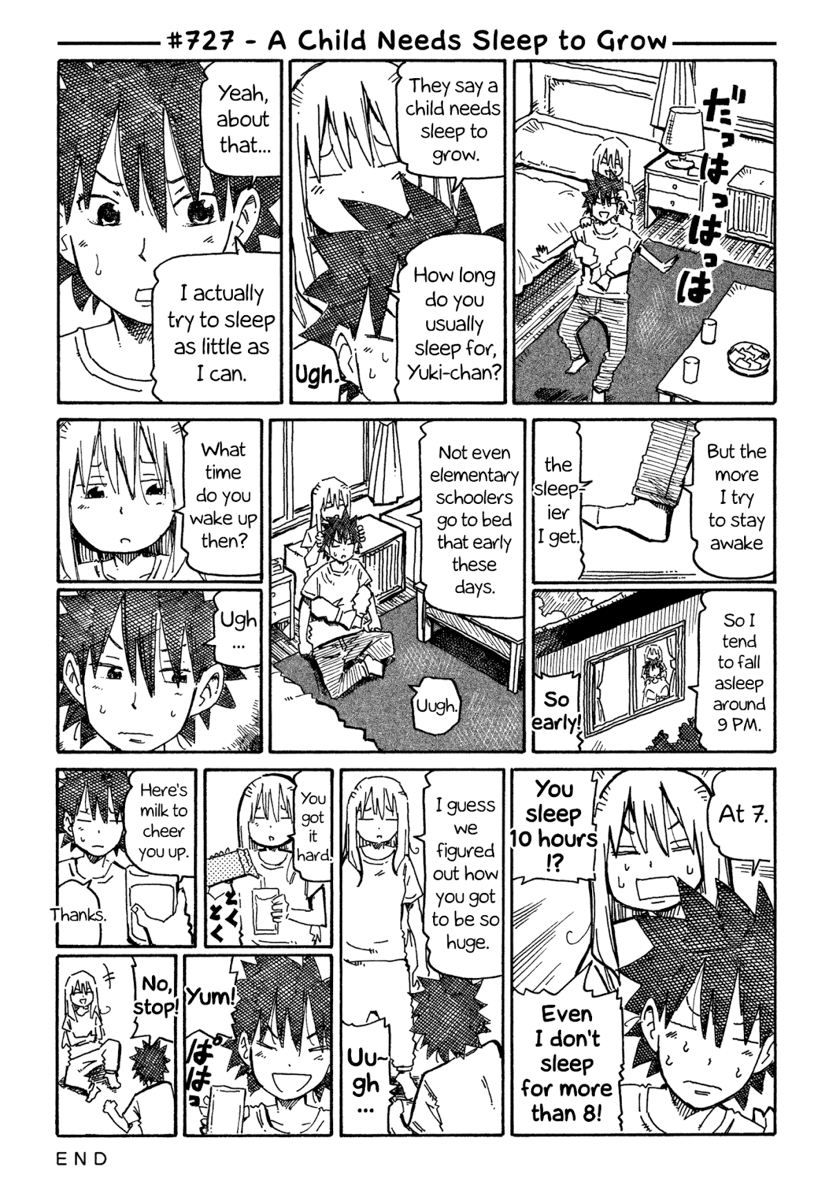 Hatarakanai Futari (The Jobless Siblings) Chapter 727 page 1 - Chapter 727: A Child Needs Sleep to Grow
