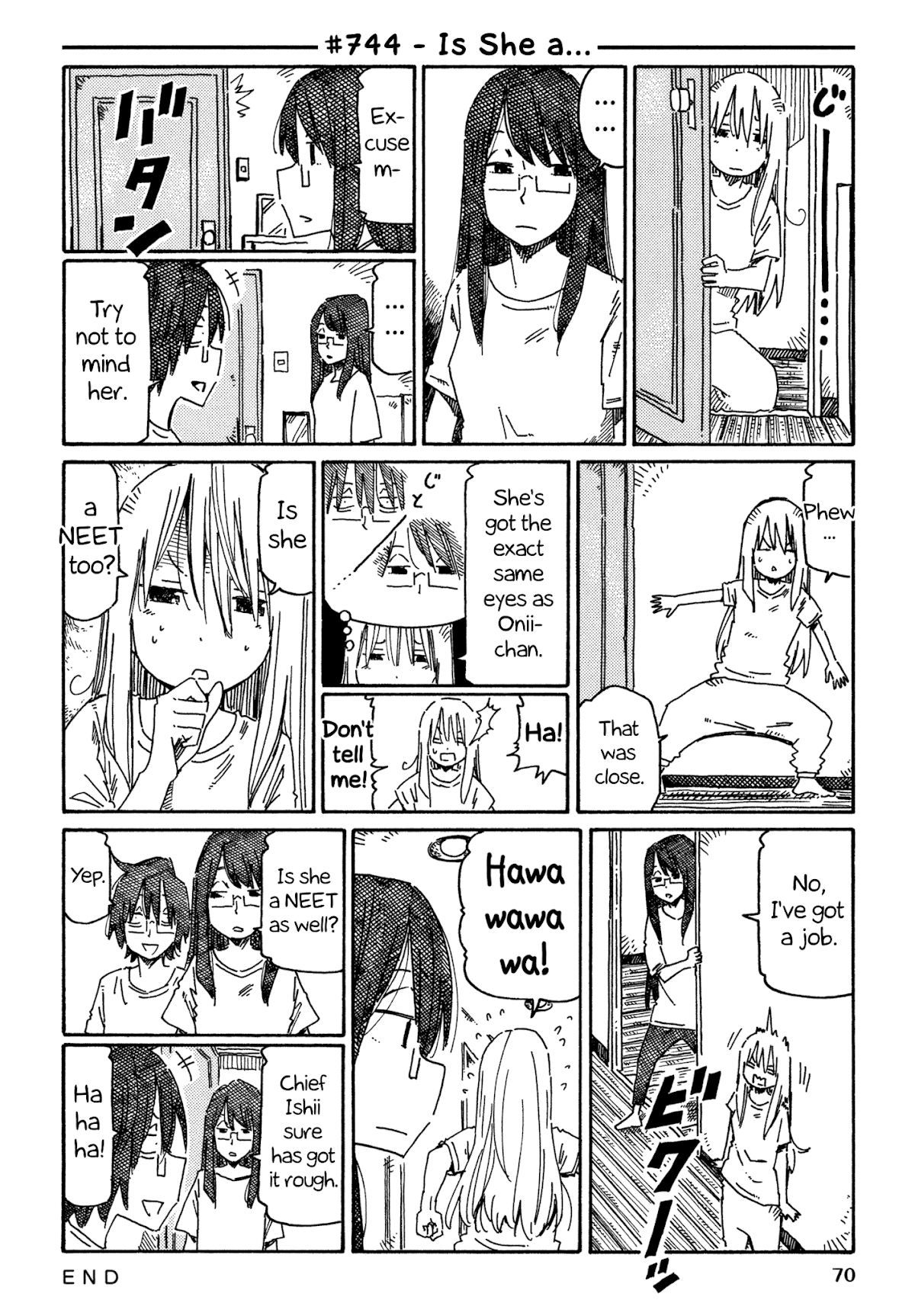Hatarakanai Futari (The Jobless Siblings) Chapter 744 page 1 - Chapter 744: Is She a...