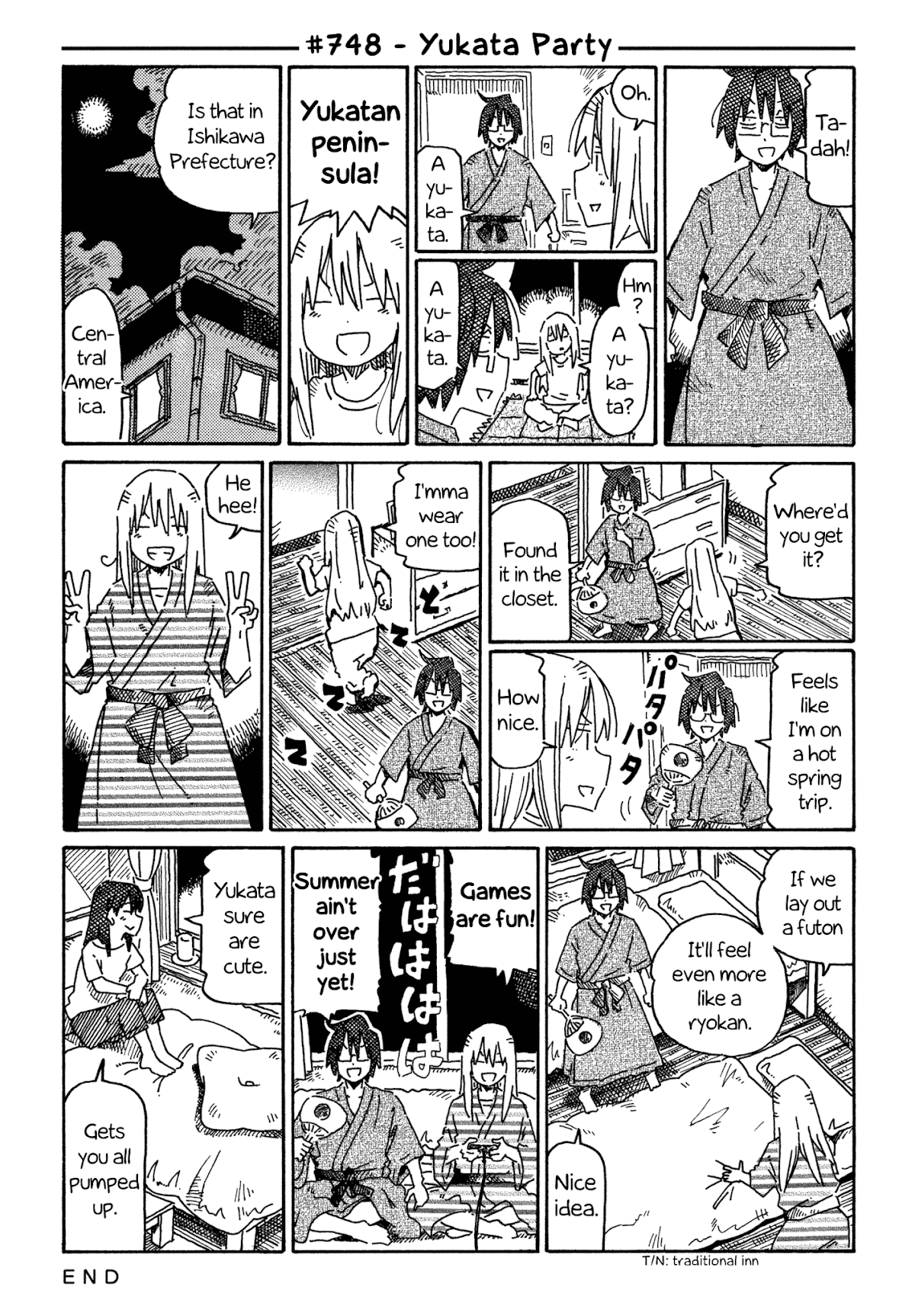 Hatarakanai Futari (The Jobless Siblings) Chapter 748 page 1 - Chapter 748: Yukata Party